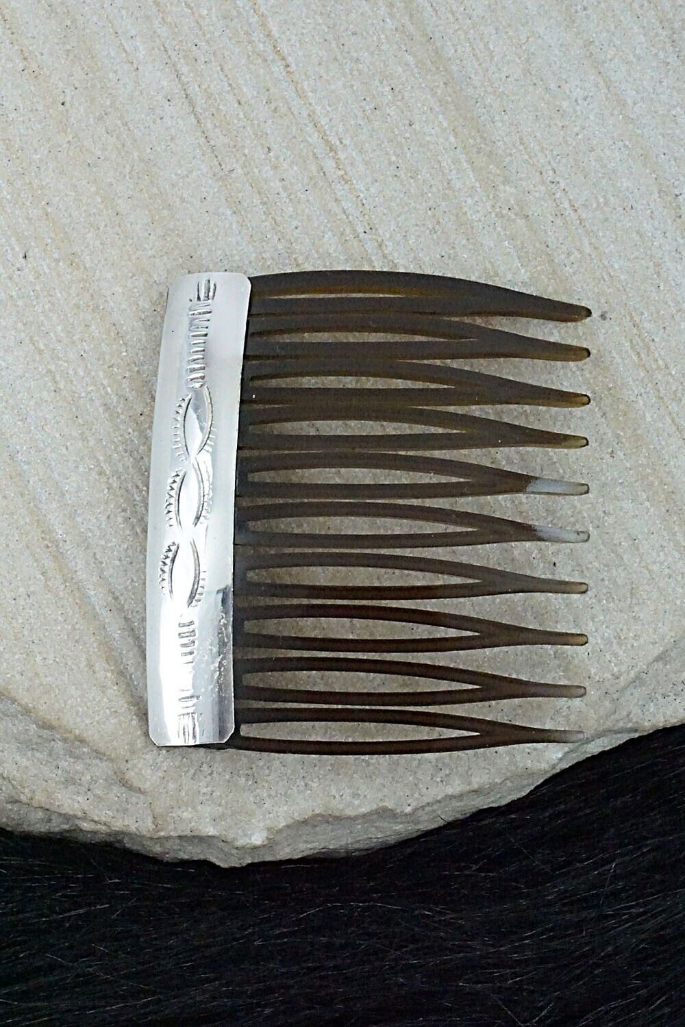 Sterling Silver Hair Combs - Randall Dalgai