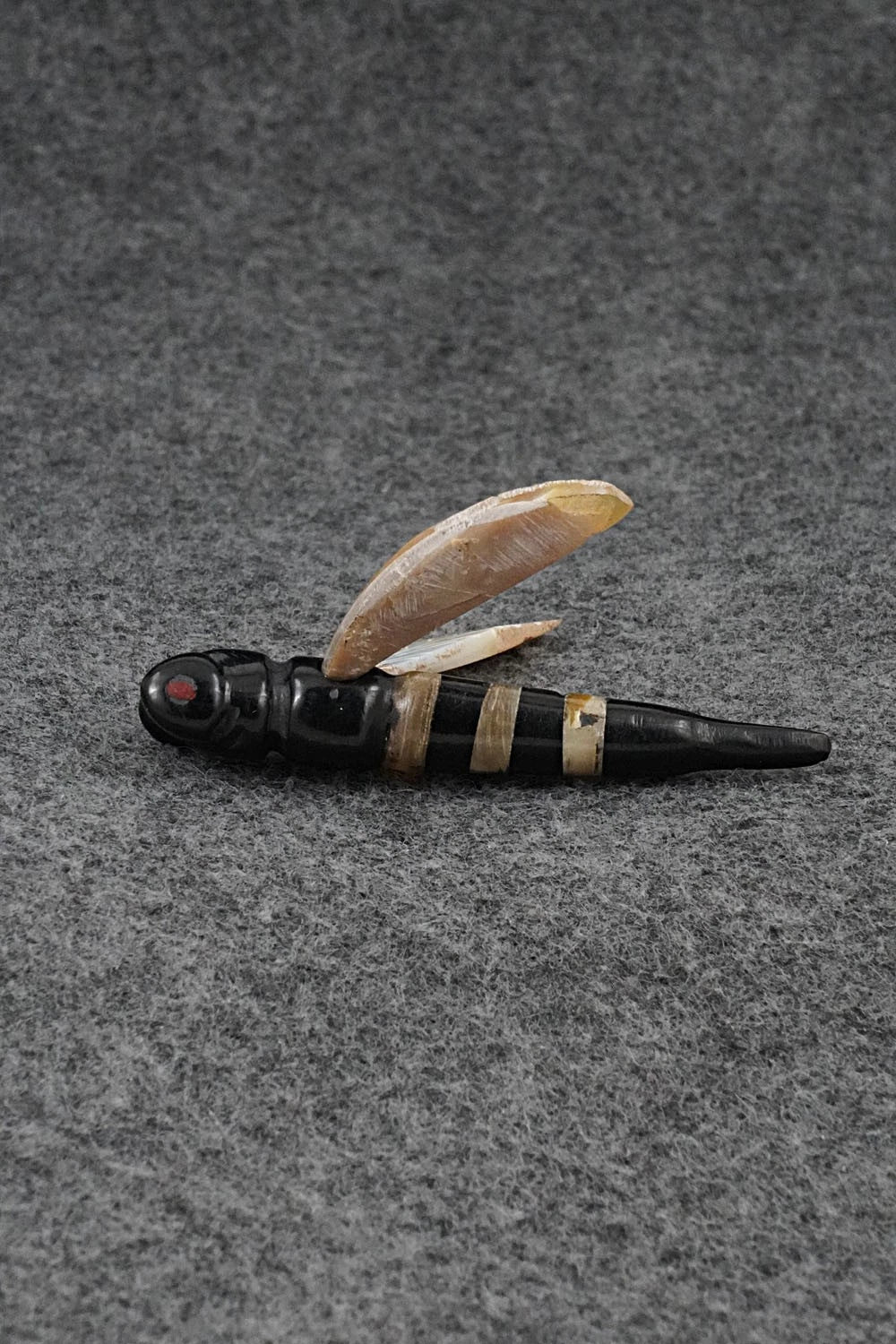 Bee Zuni Fetish Carving - Justin Red Elk