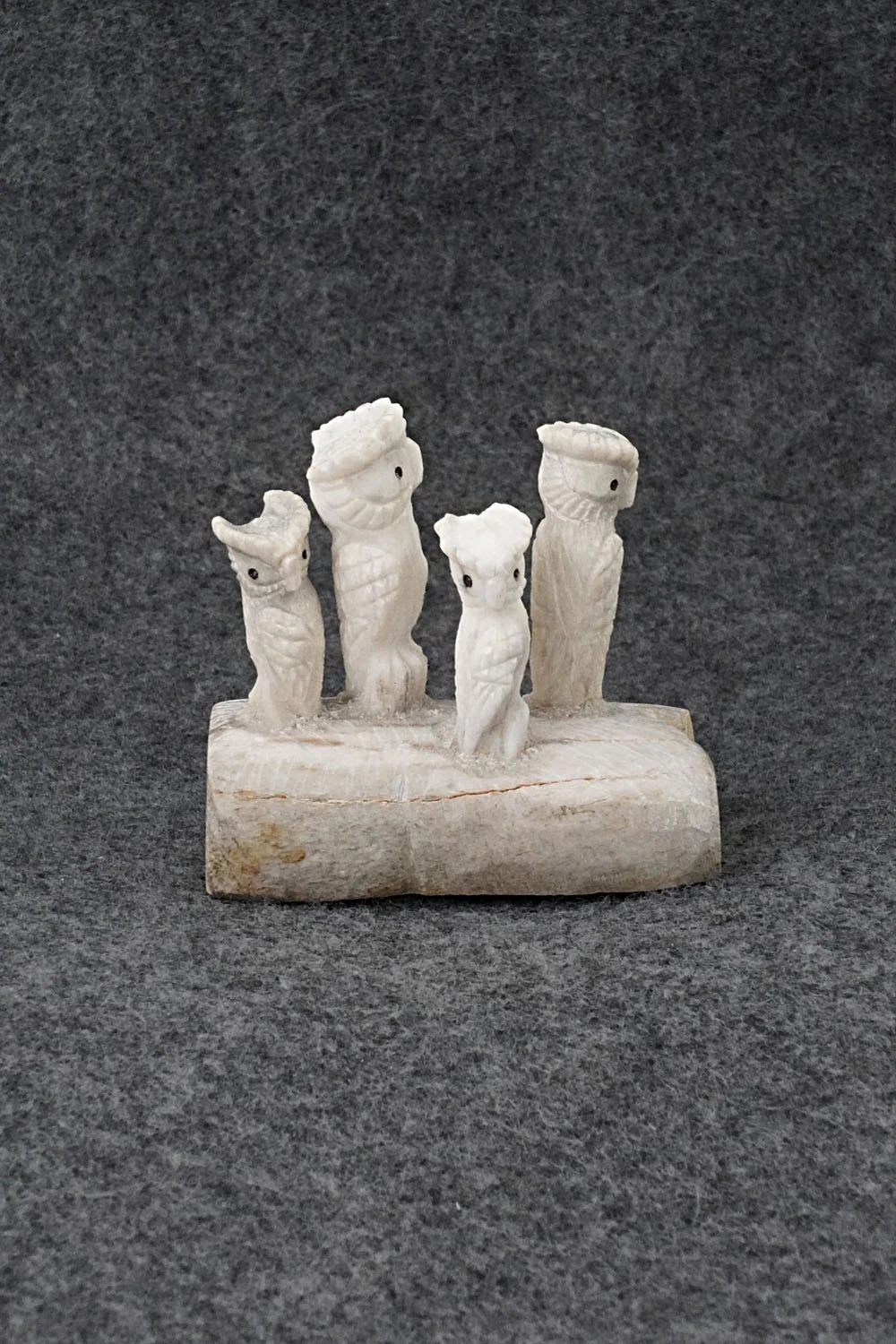 Owl Zuni Fetish Carving - Chris Peina