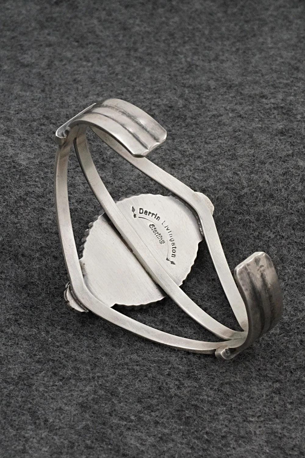 Turquoise & Sterling Silver Bracelet - Darrin Livingston