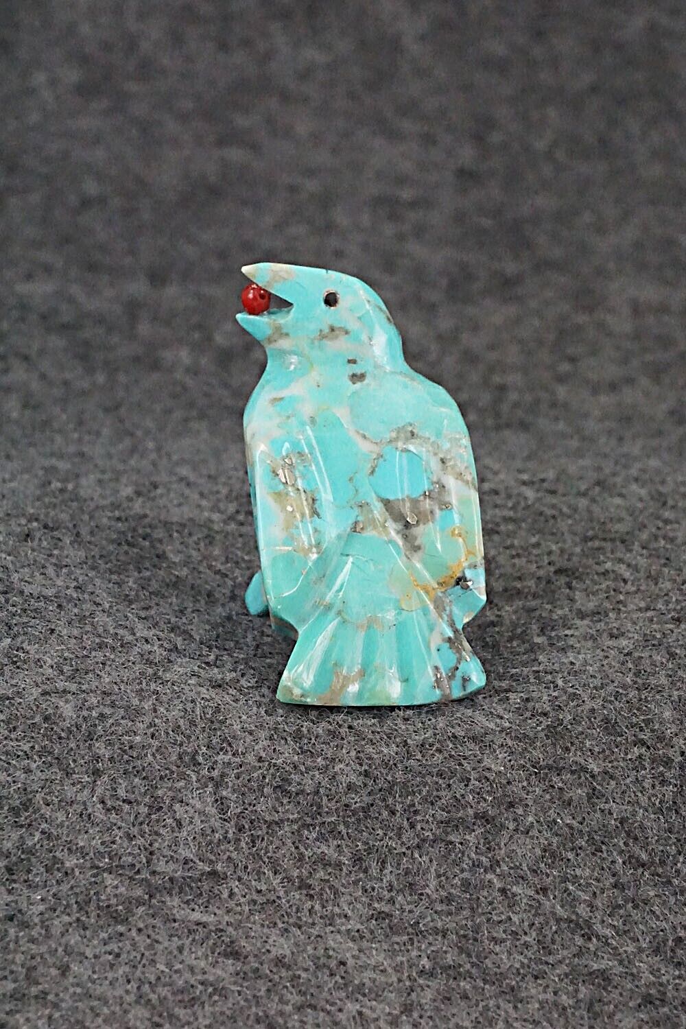 Crow Zuni Fetish Carving - Calvert Bowannie