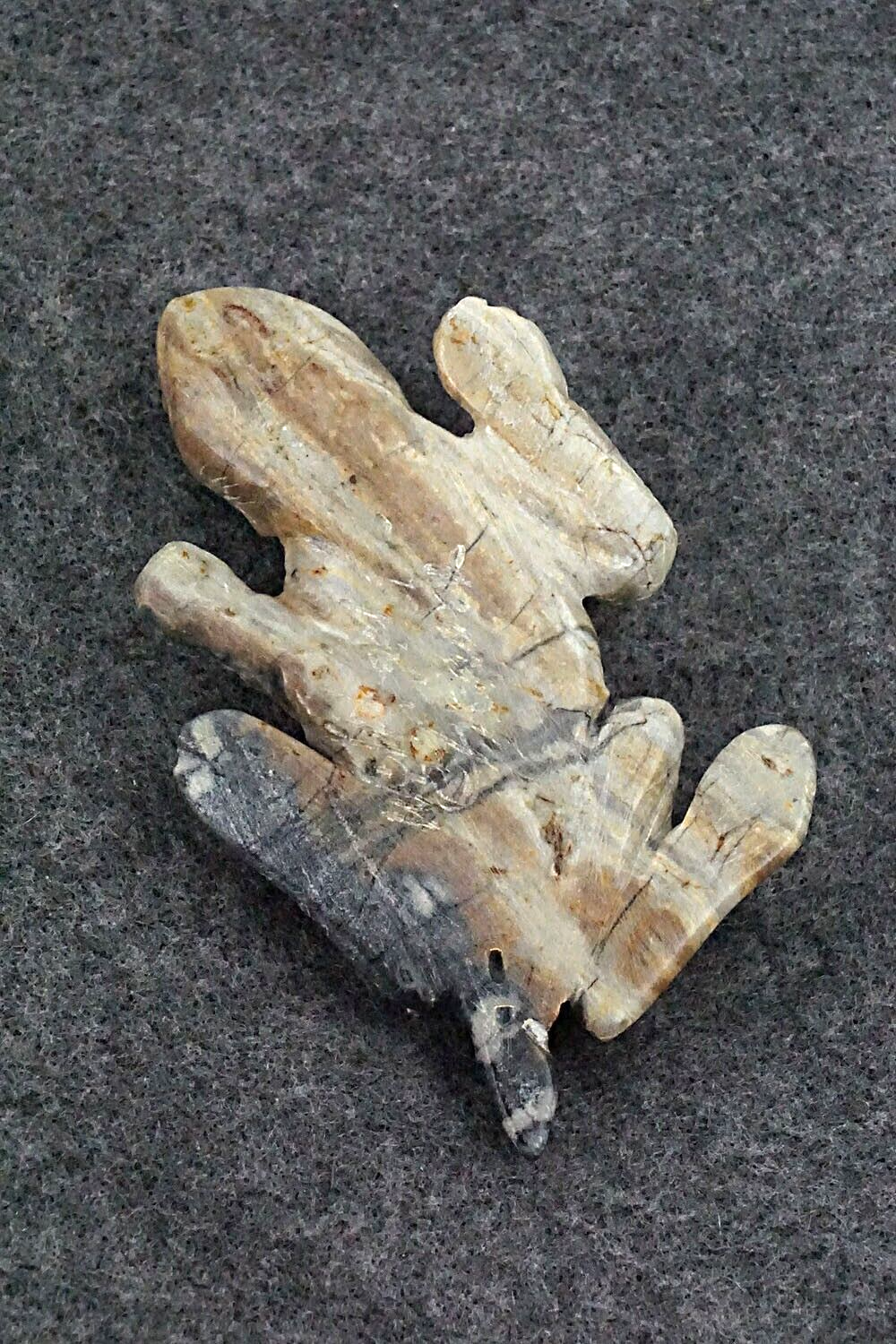 Lizard Zuni Fetish Carving - Wilfred Cheama