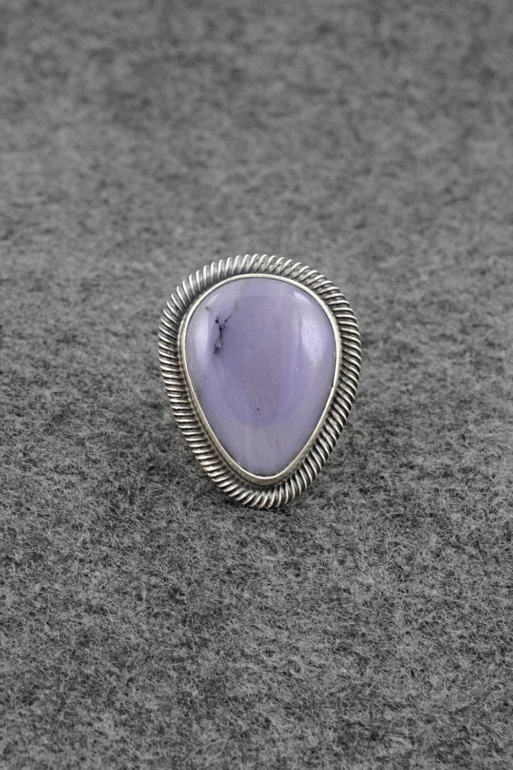 Morado & Sterling Silver Ring - Darrin Livingston - Size 6