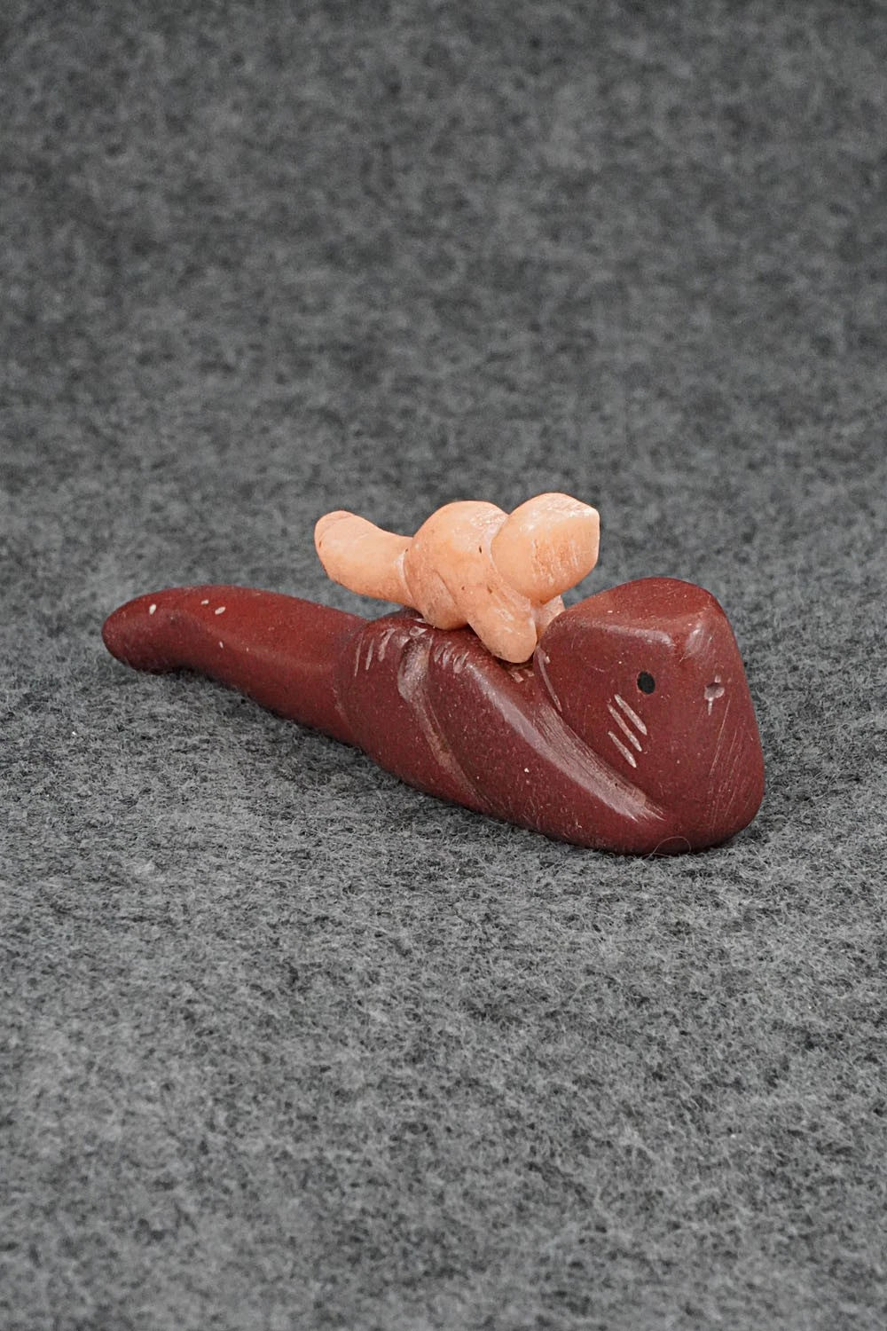 Otter Zuni Fetish Carving - Justin Red Elk