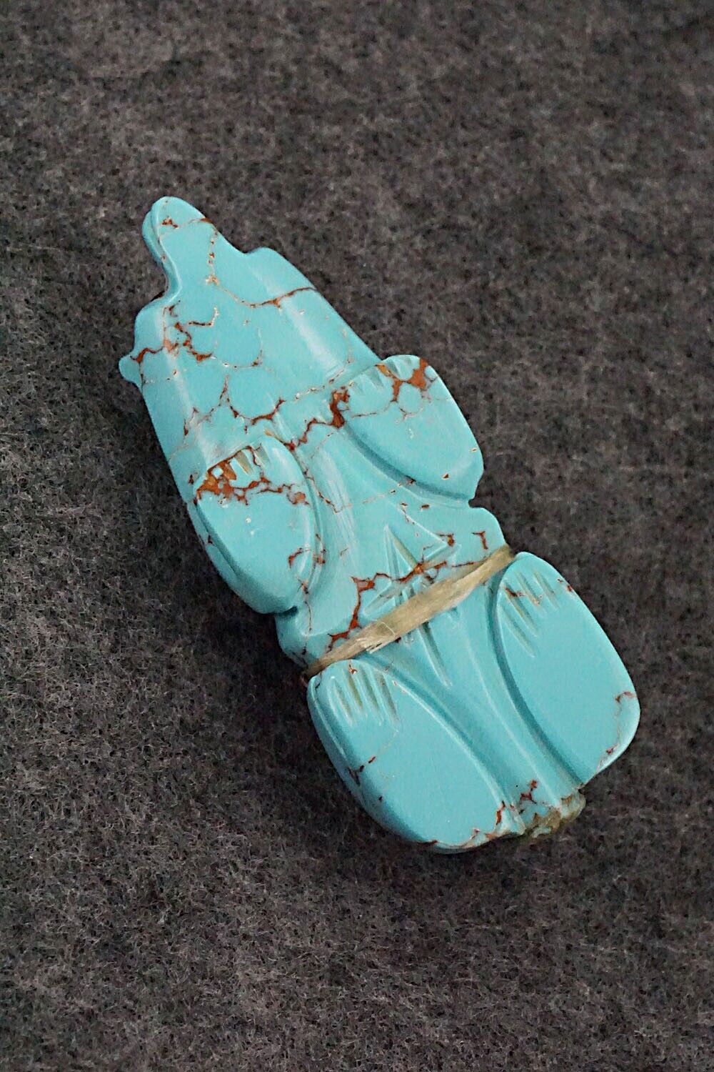Badger Zuni Fetish Carving - Alex Tsethlikai