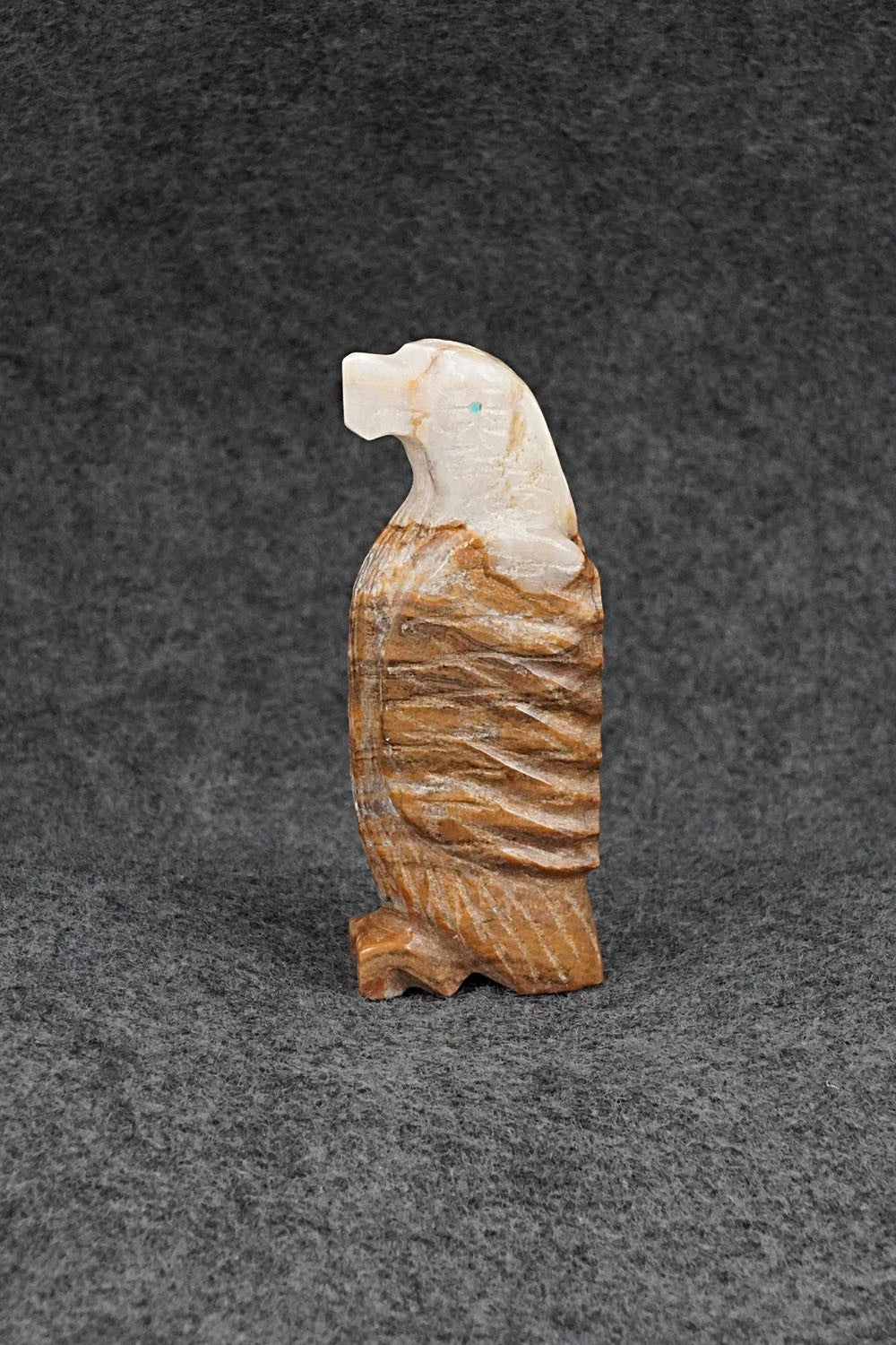 Eagle Zuni Fetish Carving - Tony Mackel