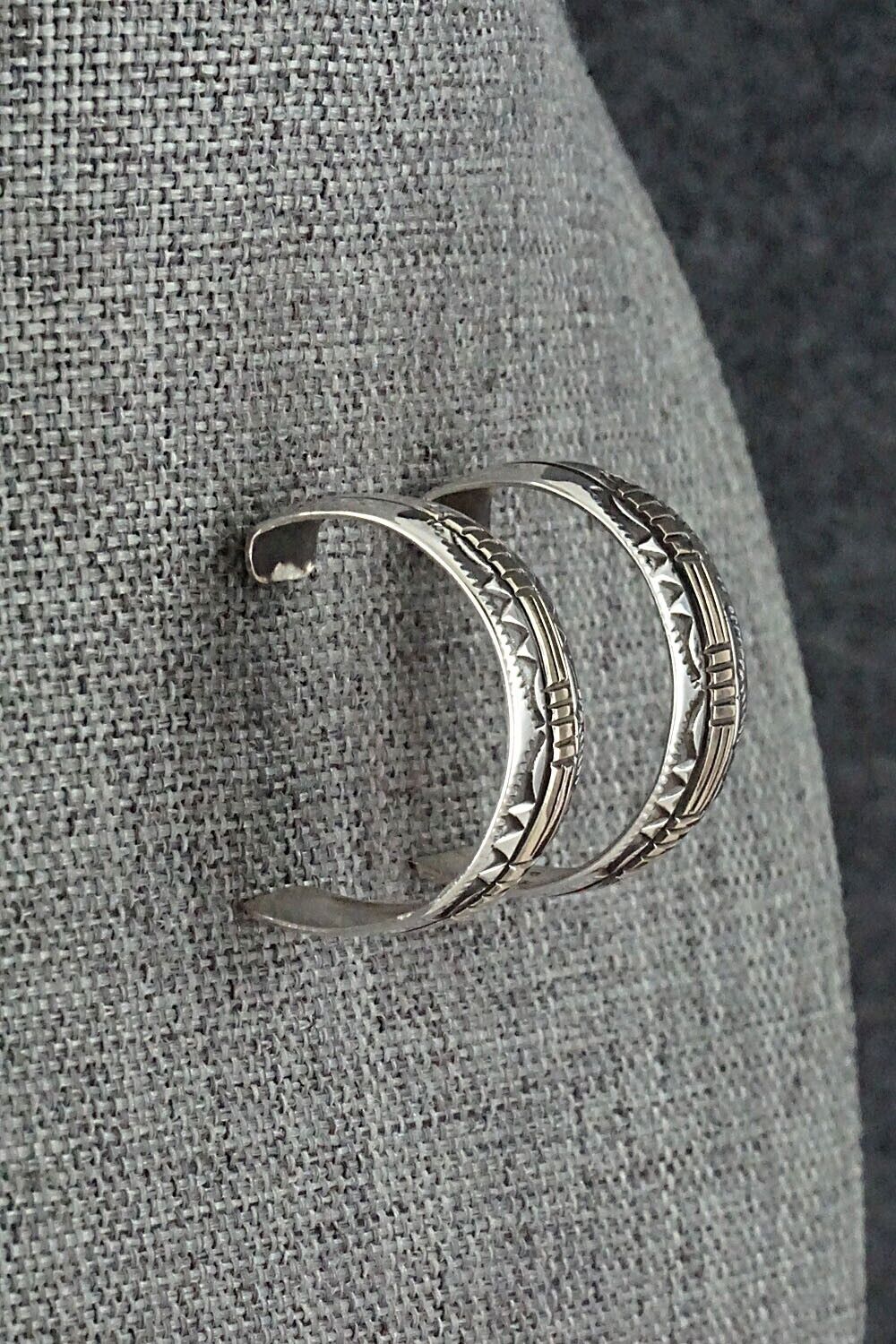 Sterling Silver & Gold Fill Hoop Earrings - Bruce Morgan