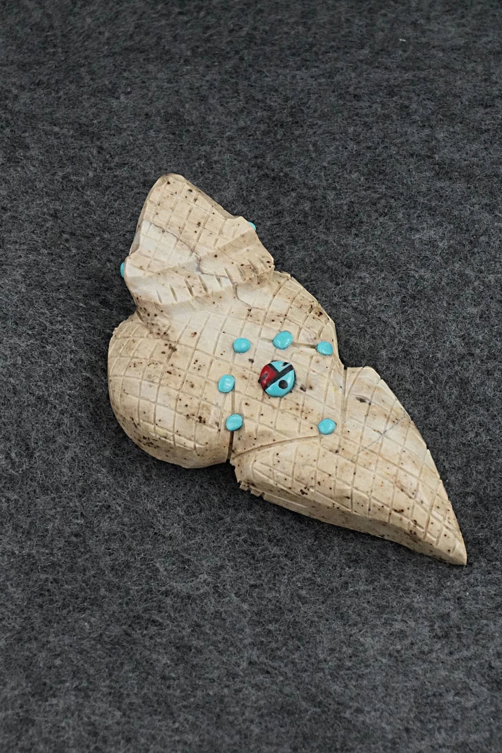 Horned Toad Zuni Fetish Carving - Danette Laate