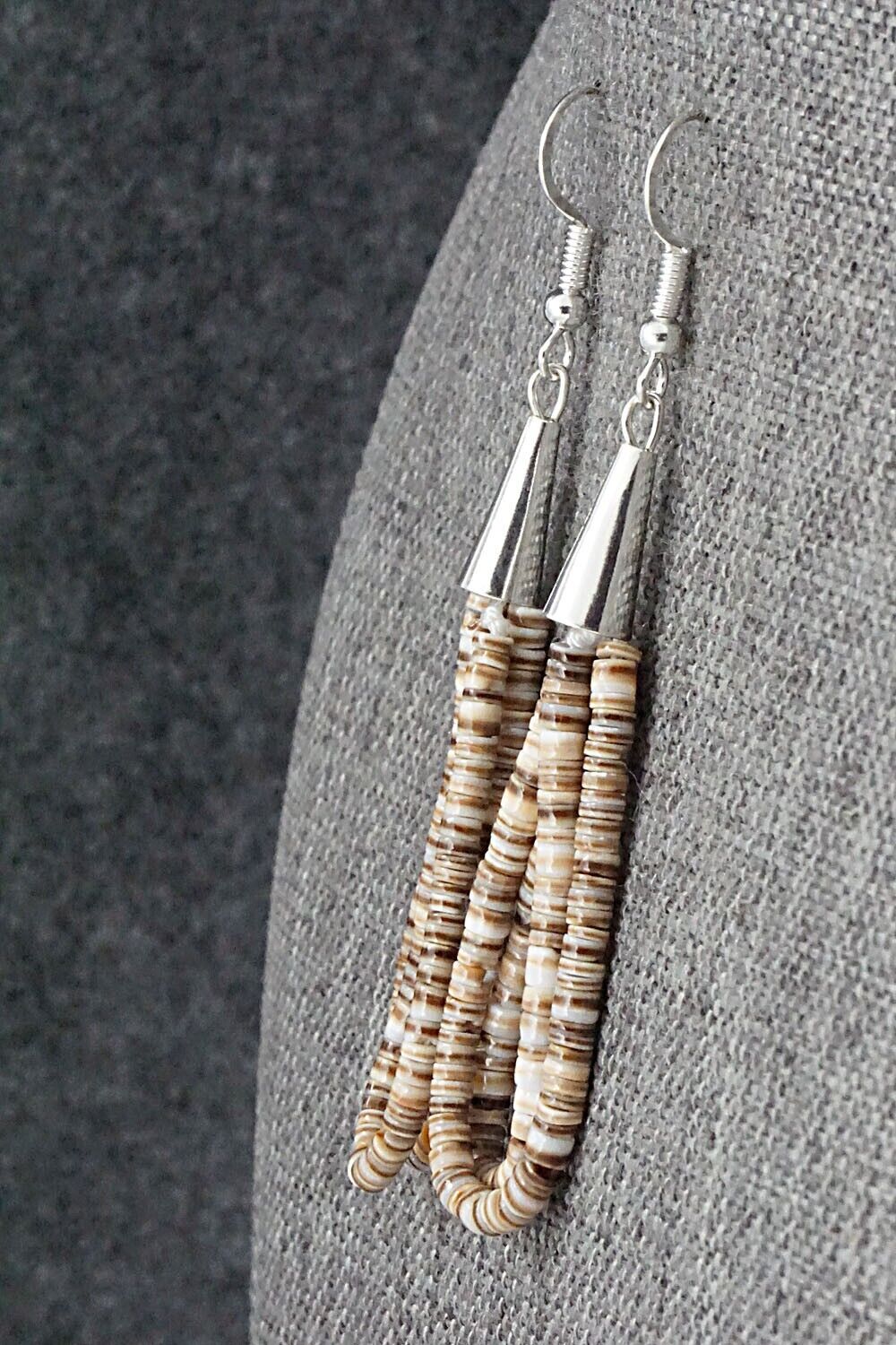 Shell Beaded Earrings - Ramona Bird