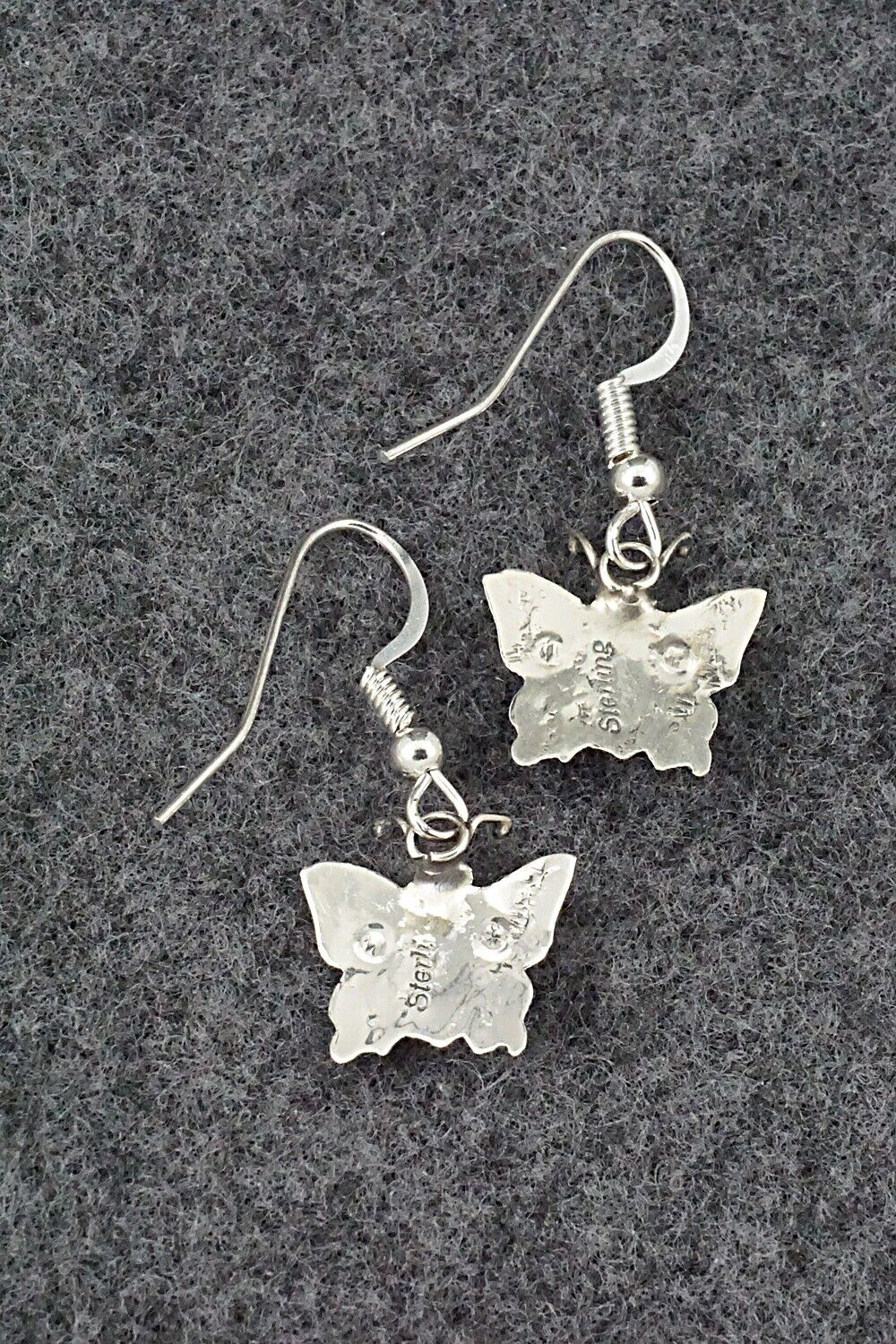 Turquoise & Sterling Silver Earrings - Lucille Platero