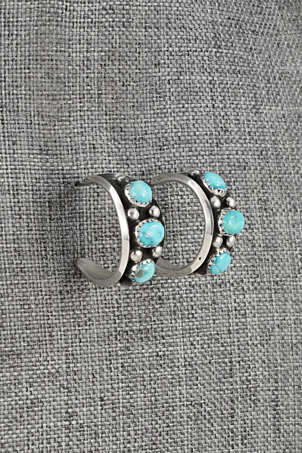 Turquoise & Sterling Silver Earrings - Paul Largo