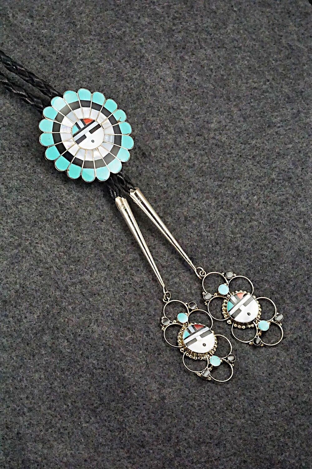 Multi Stone & Sterling Silver Bolo Tie - Bryant Othole