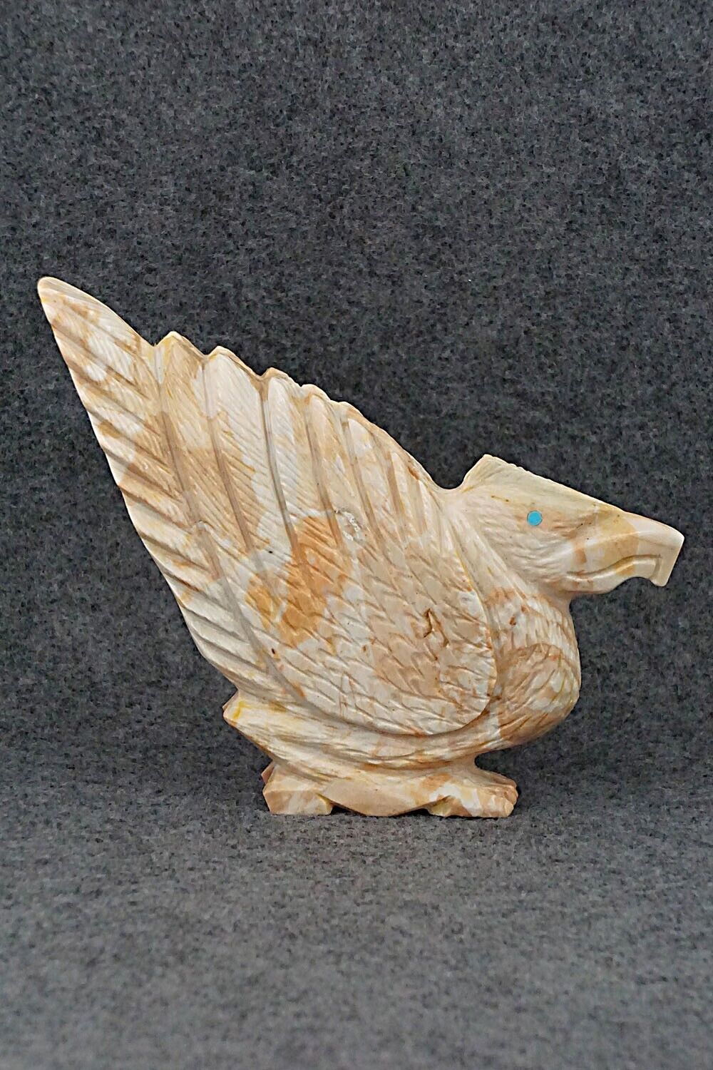 Roadrunner Zuni Fetish Carving - Tony Mackel