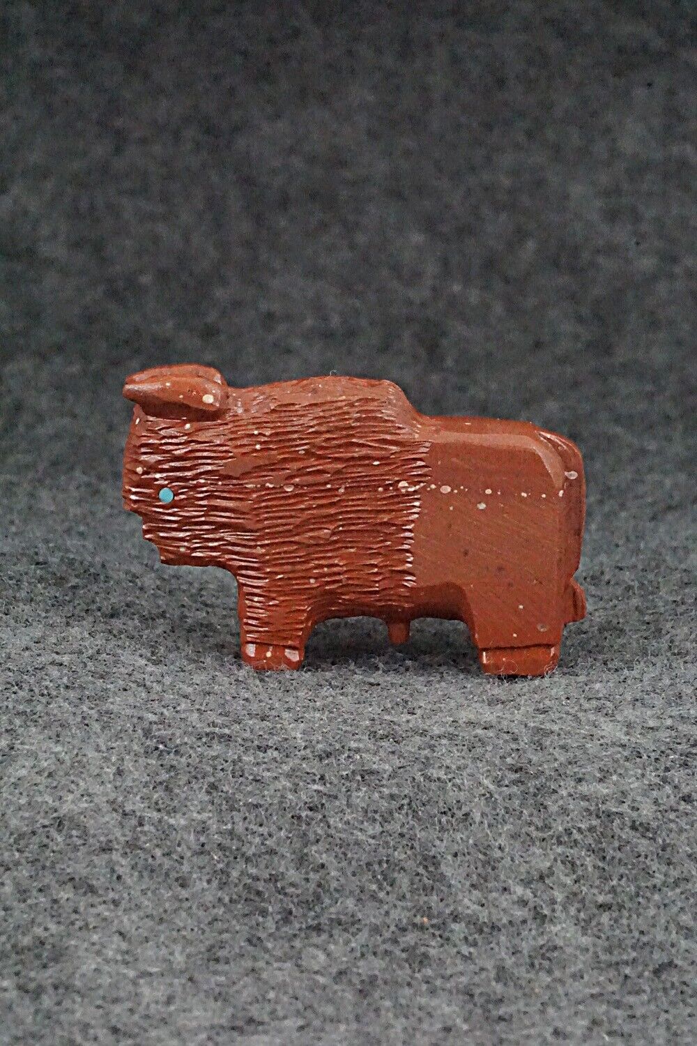 Buffalo Zuni Fetish Carving - Jesus Espino