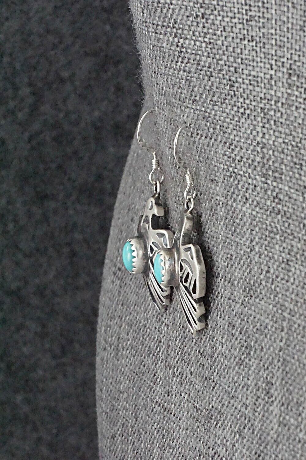 Turquoise & Sterling Silver Earrings - Paige Gordon