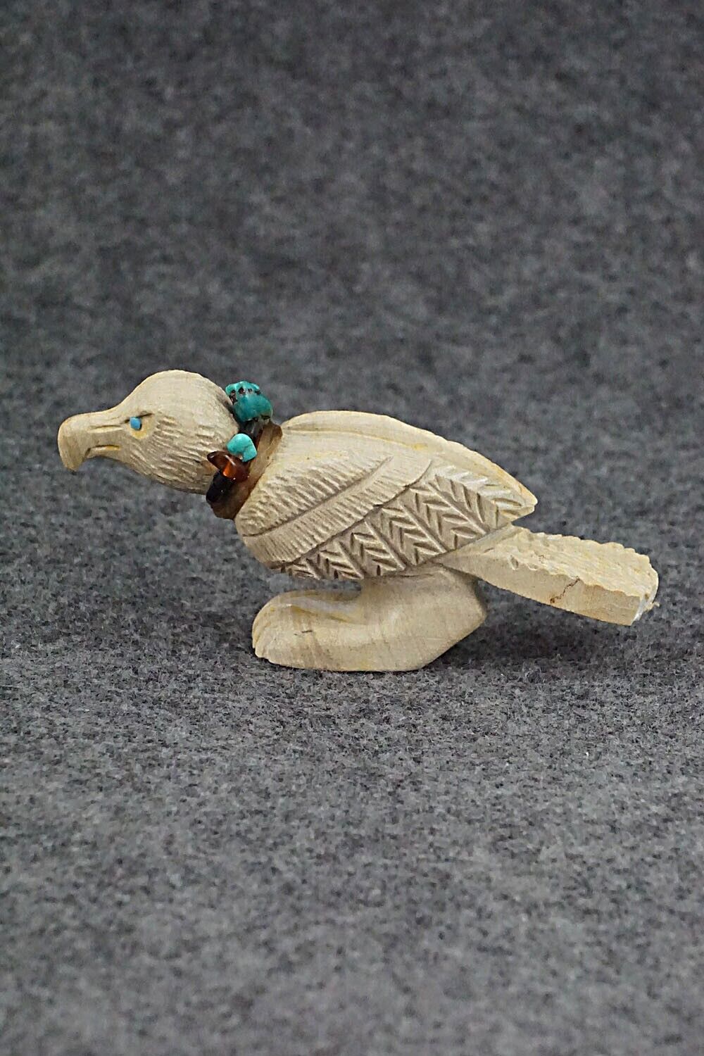 Eagle Zuni Fetish Carving - Douglas Martza