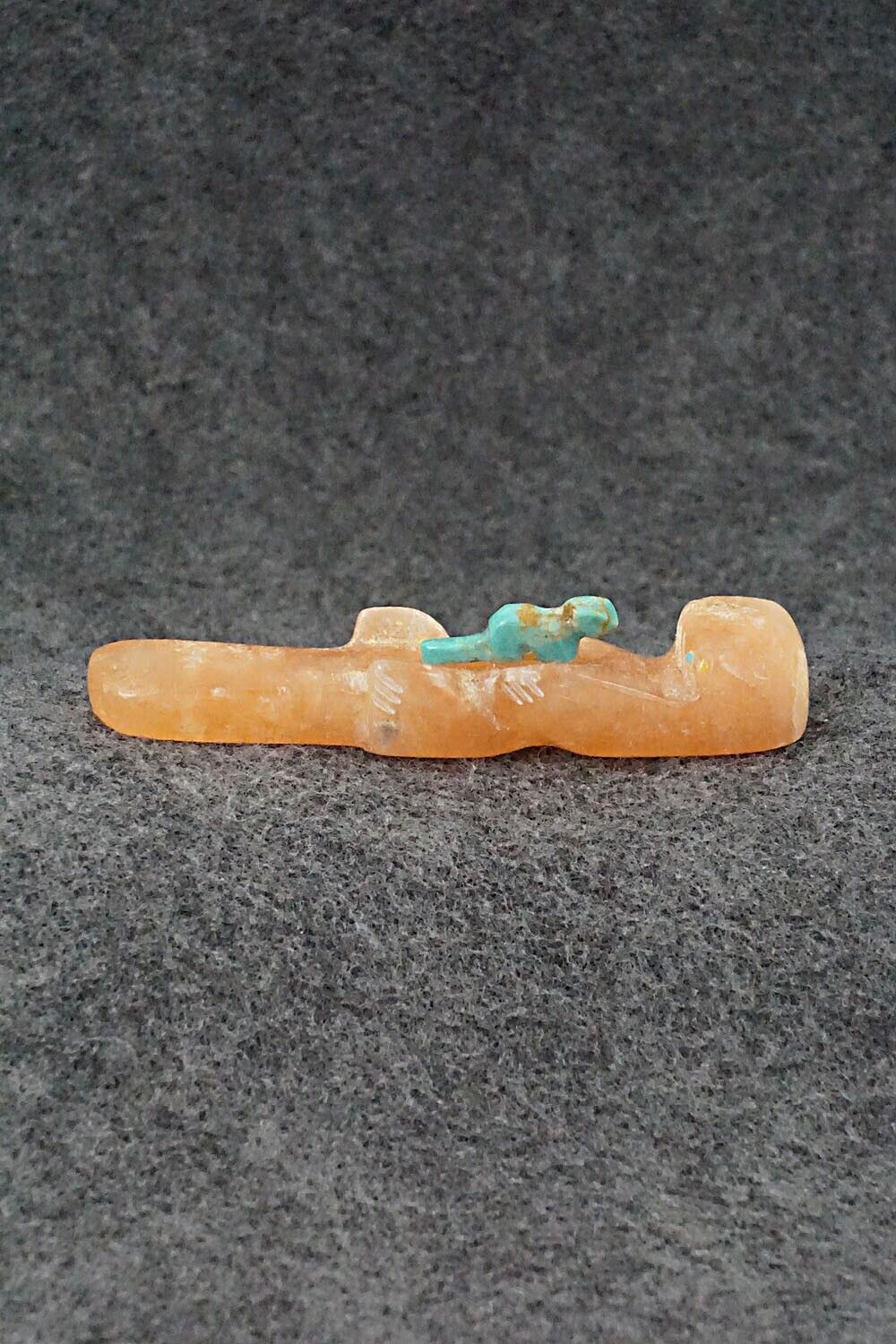 Otter and Pup Zuni Fetish Carving - Brandon Phillips