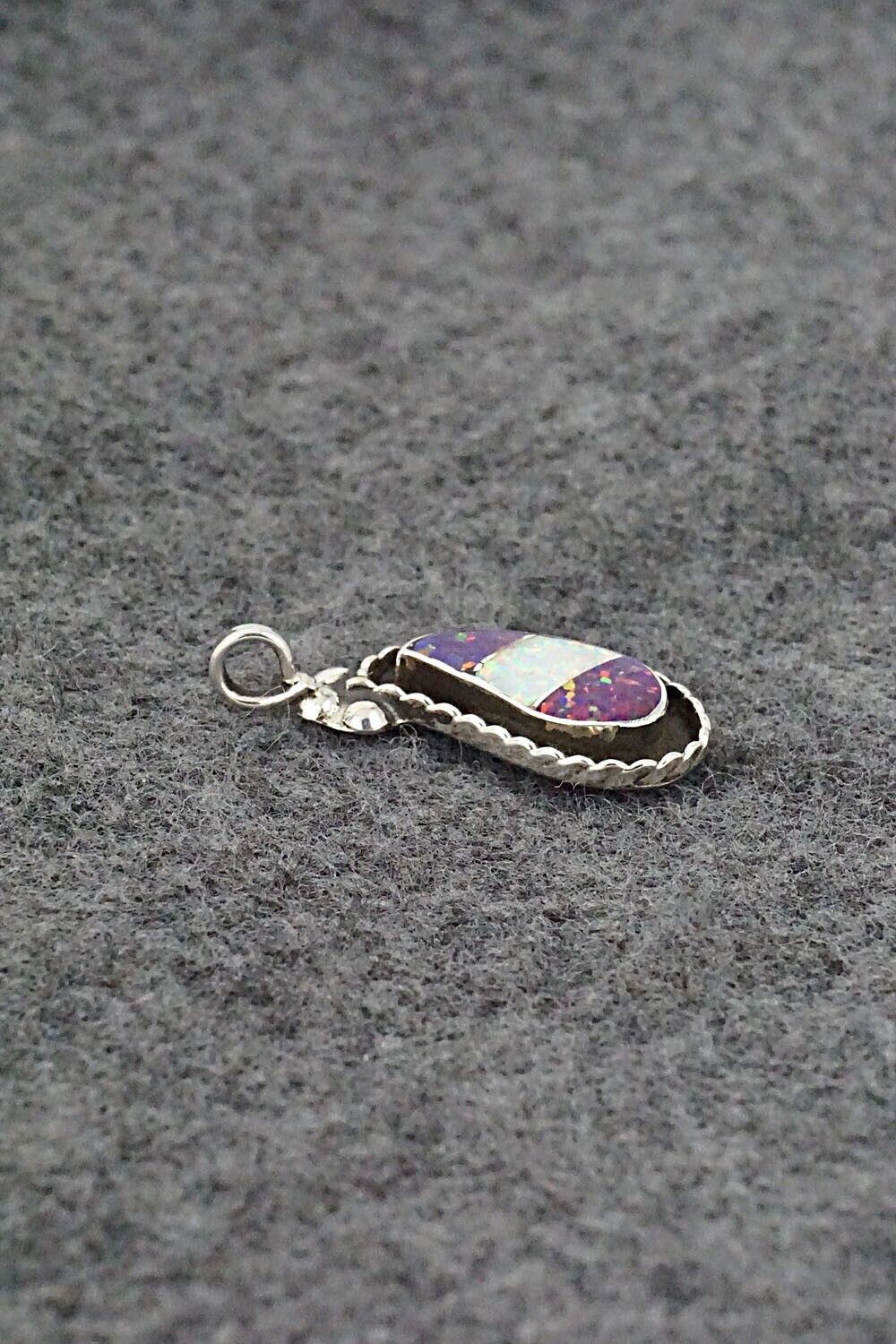 Opalite & Sterling Silver Pendant - Susie Lowsayatee