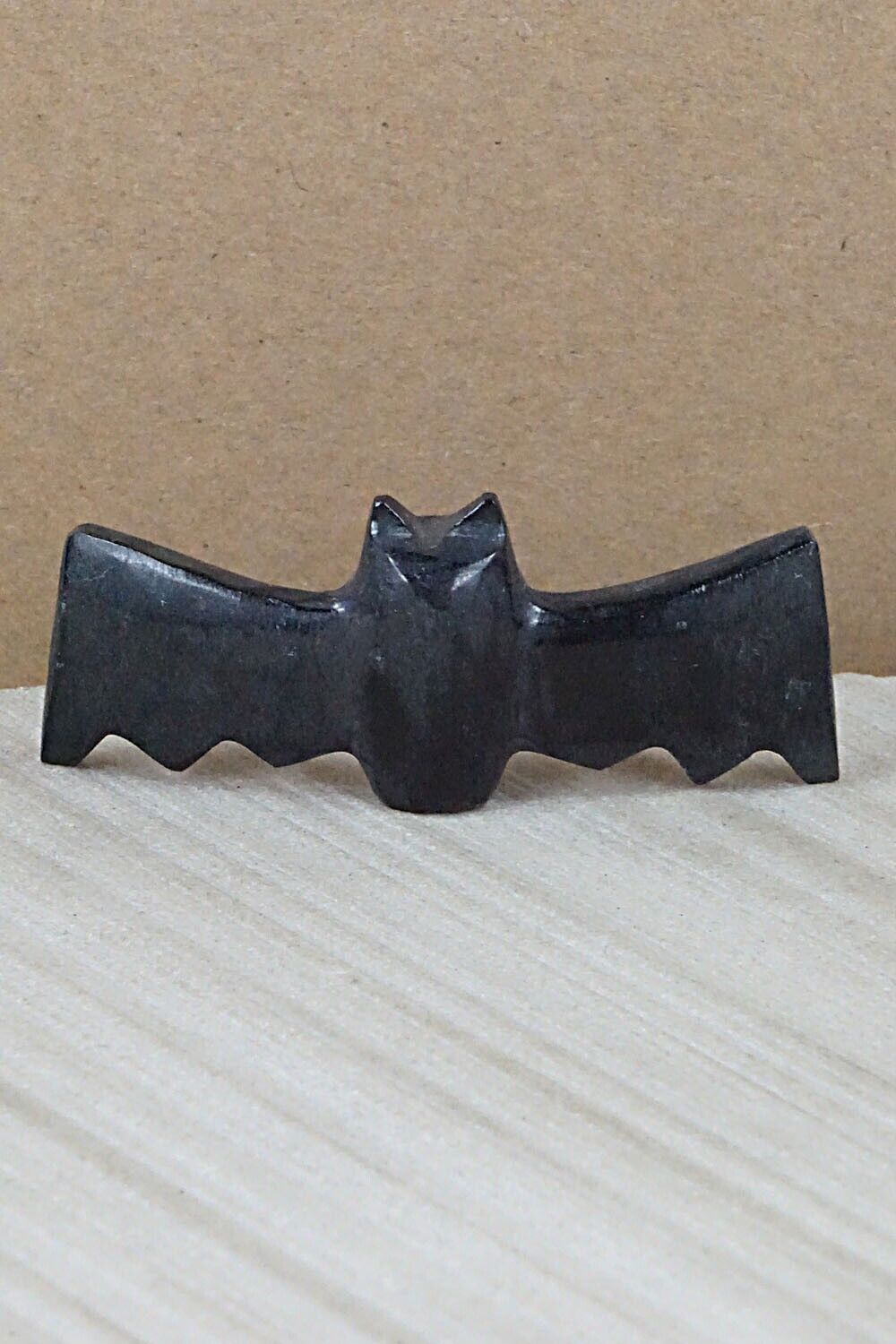Bat Zuni Fetish Carving - Tim Lementino