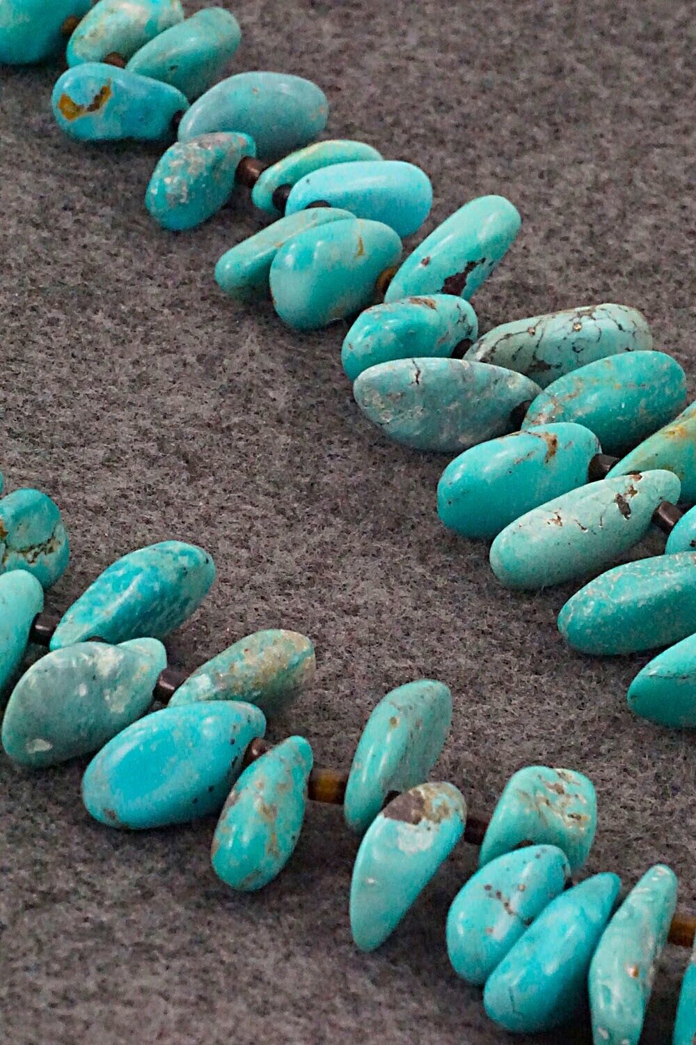 Turquoise & Sterling Silver Necklace - Louise Joe