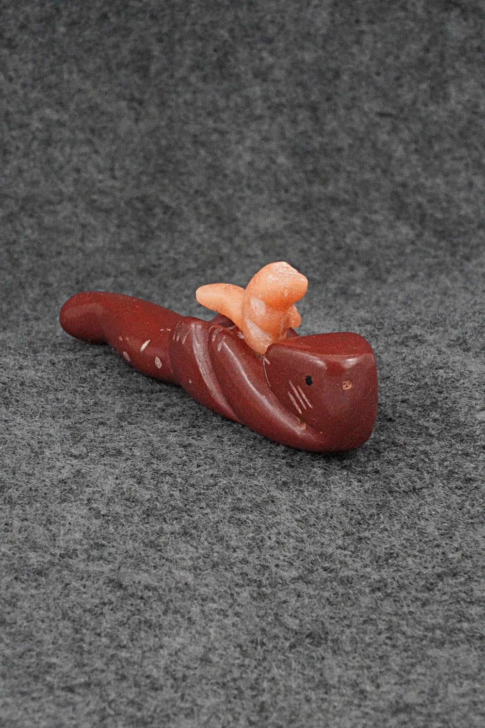 Otter Zuni Fetish Carving - Justin Red Elk