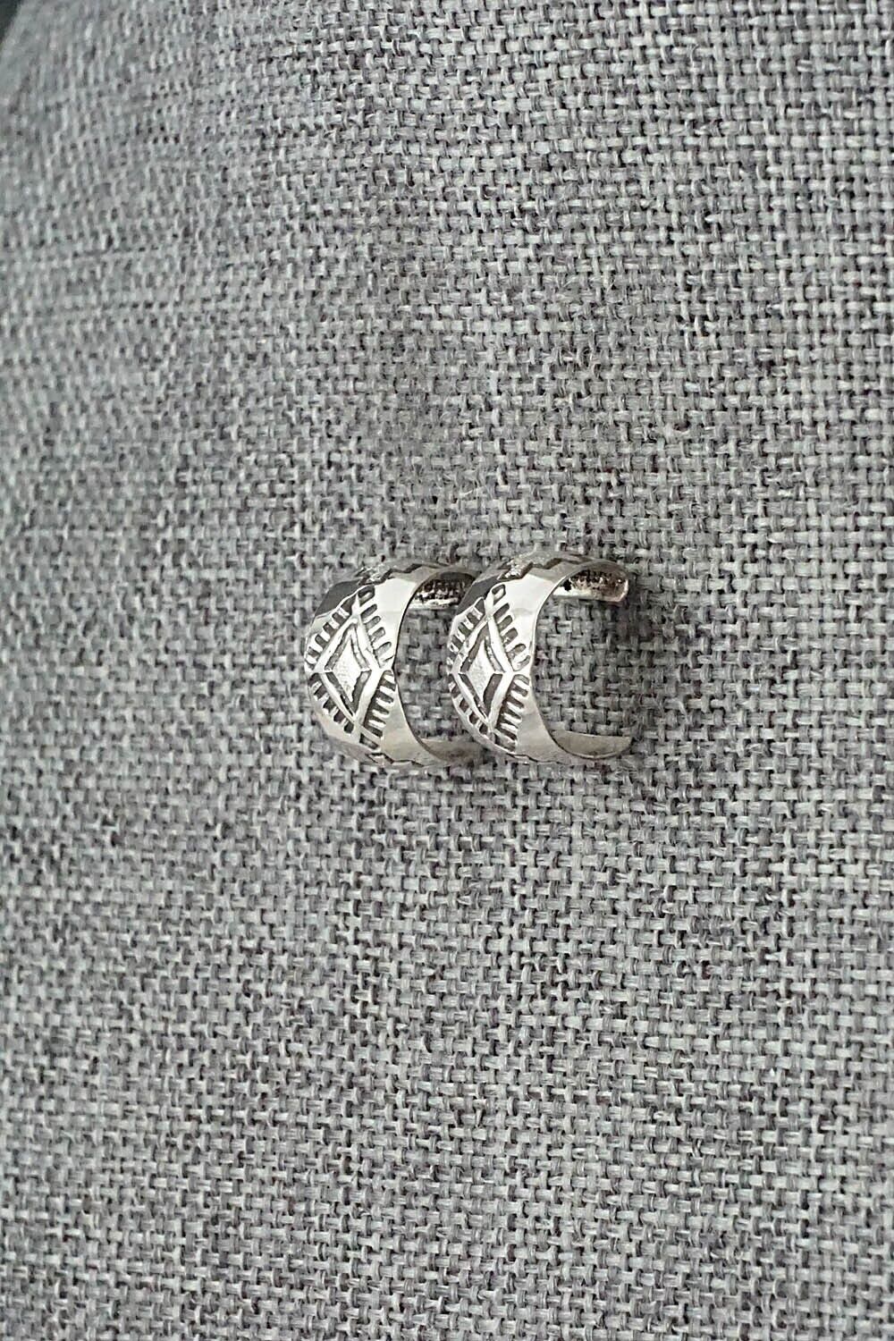 Sterling Silver Hoop Earrings - Nora Ashley