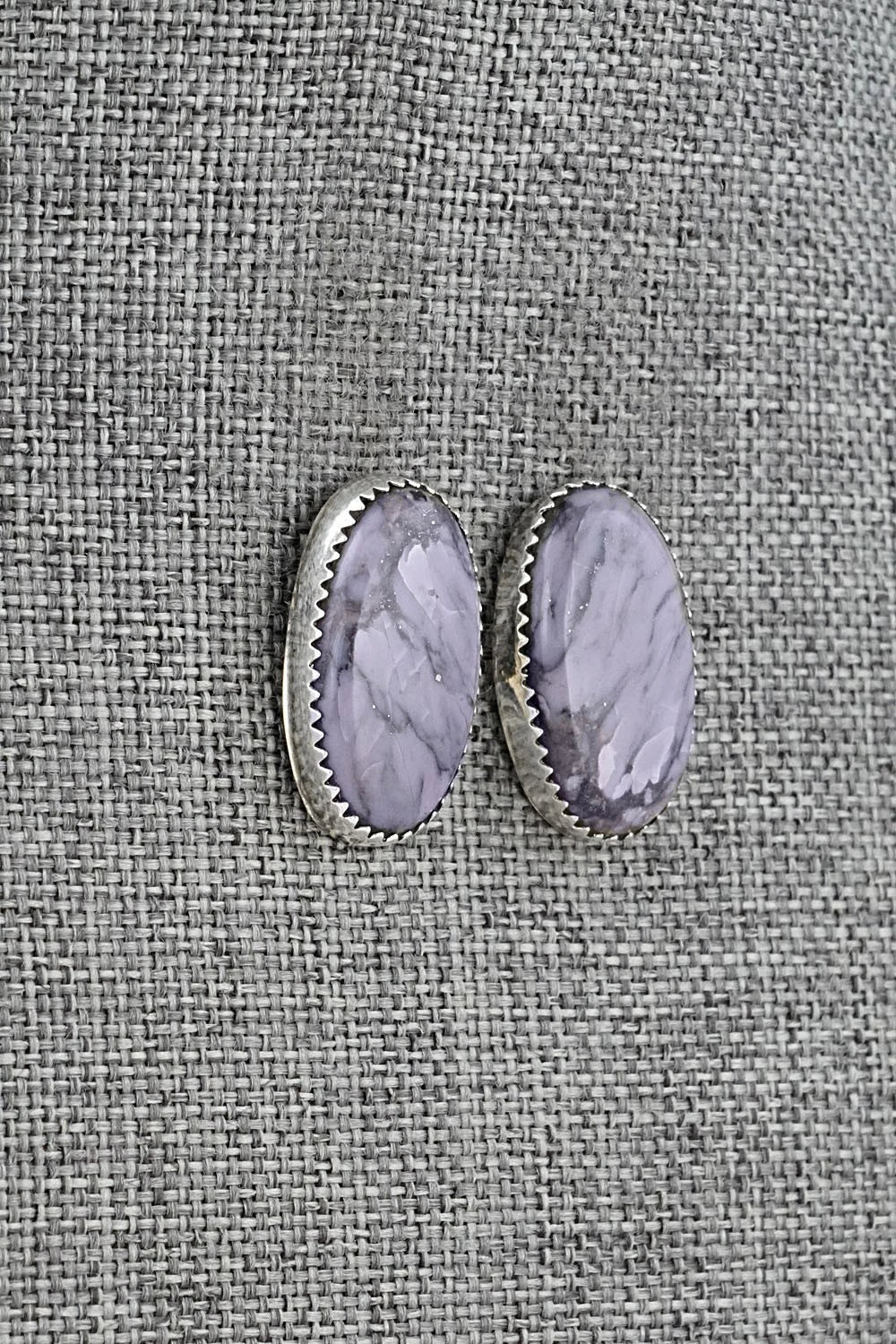 Morado & Sterling Silver Earrings - Murray Hannaweeka