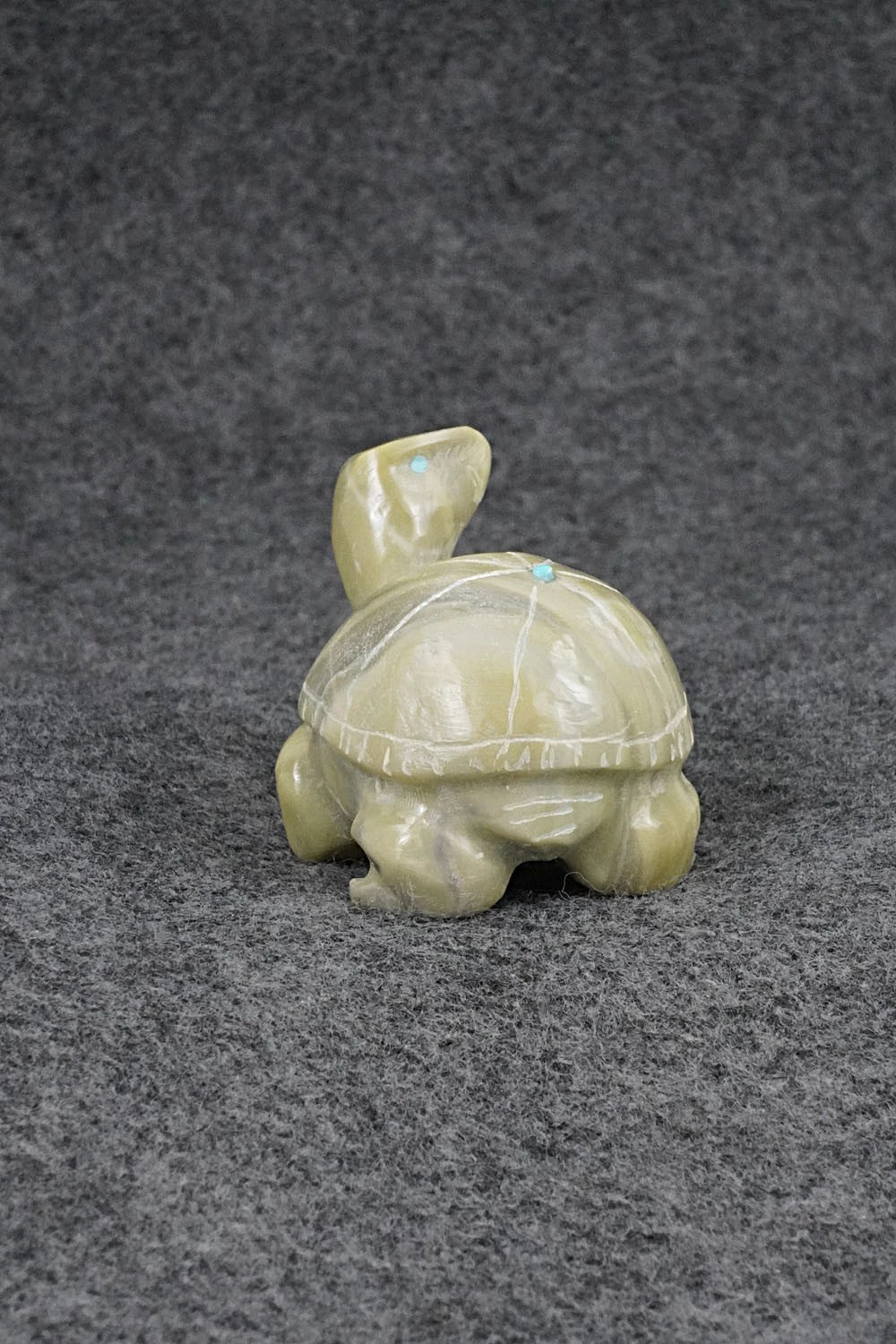 Turtle Zuni Fetish Carving - Freddie Leekya