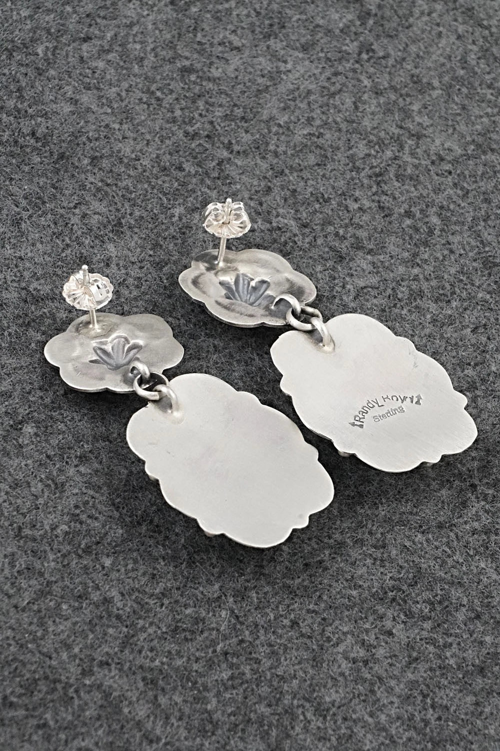 Turquoise & Sterling Silver Earrings - Randy Boyd