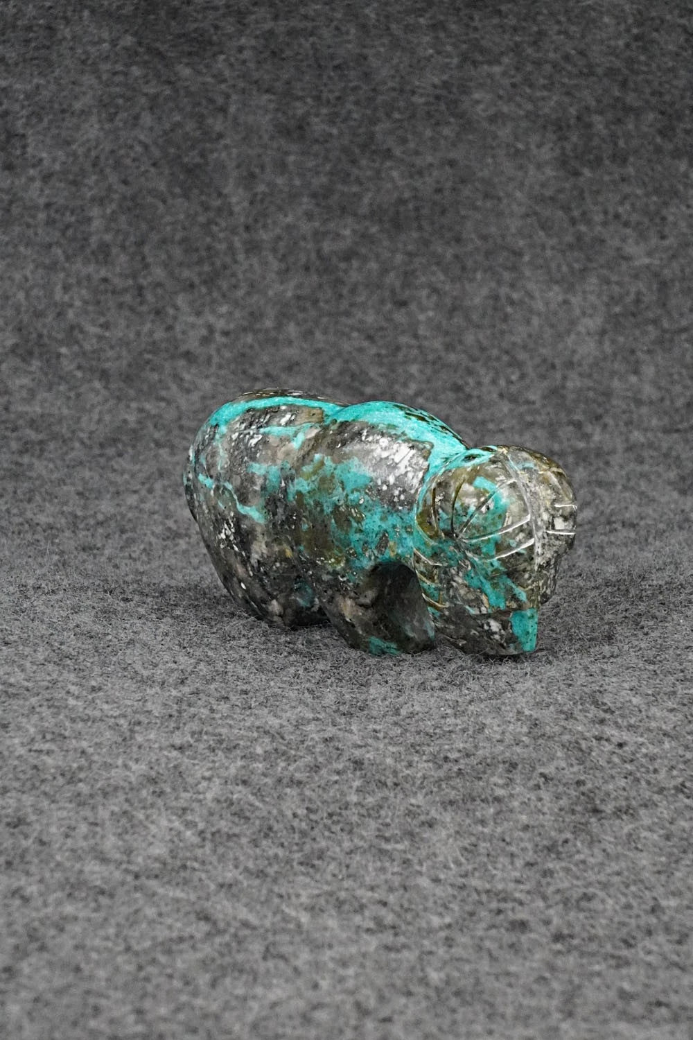 Ram Zuni Fetish Carving - Kenric Laiwekete