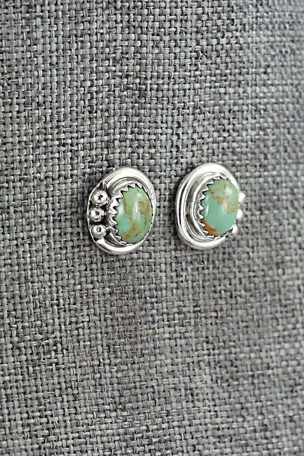 Turquoise & Sterling Silver Earrings - Rita Largo
