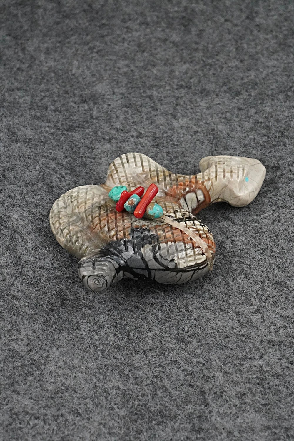 Rattlesnake Zuni Fetish Carving - Paulette & Farlan Quam
