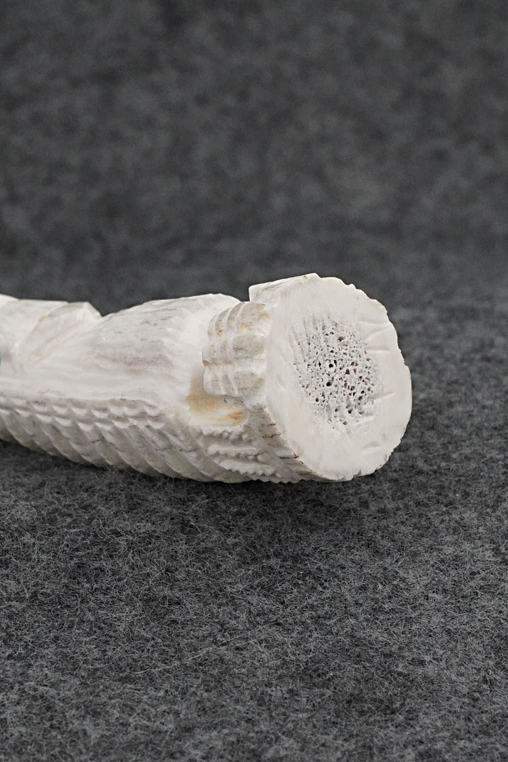 Eagle Zuni Fetish Carving - Garrick Weeka