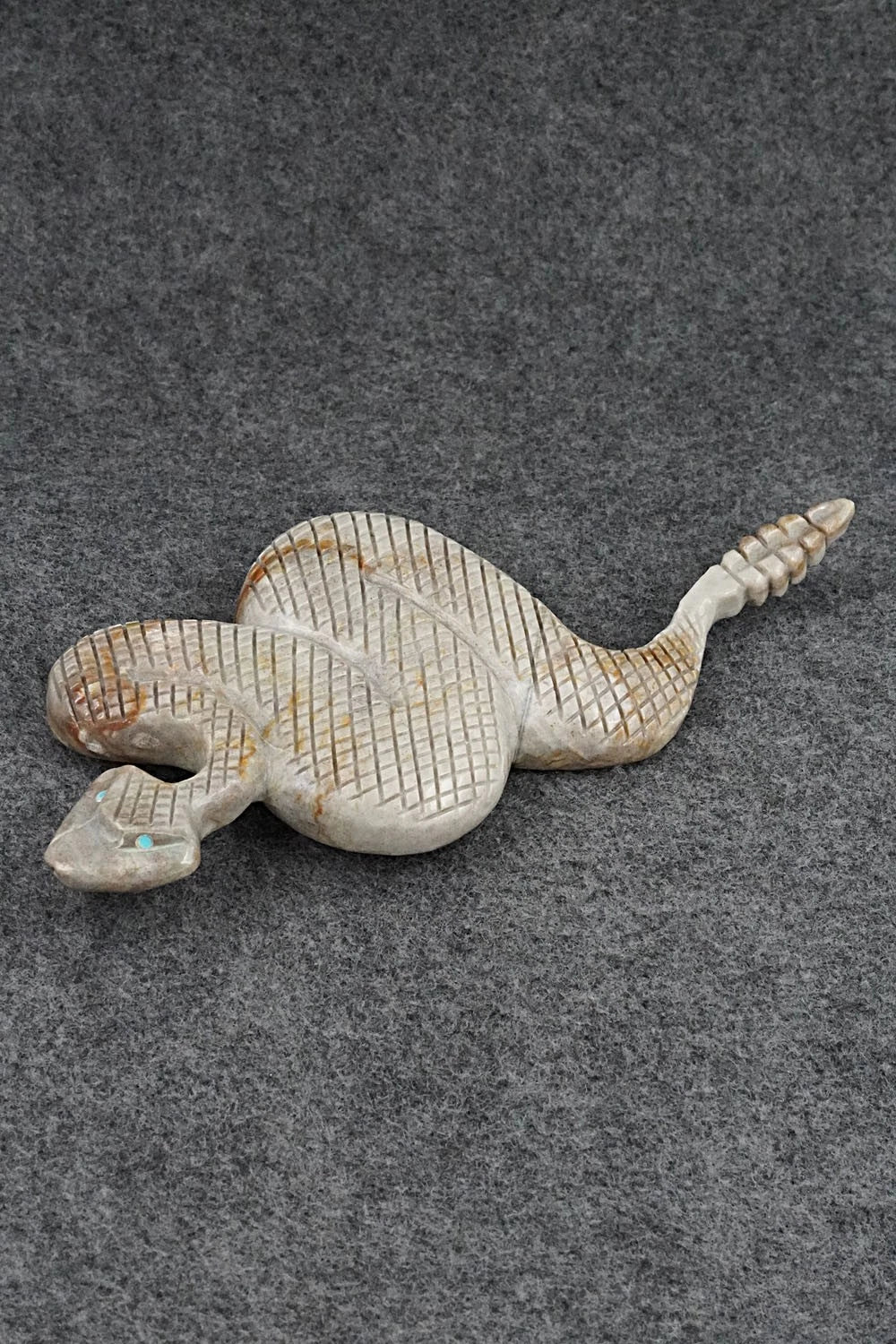 Rattlesnake Zuni Fetish Carving - Paulette & Farlan Quam