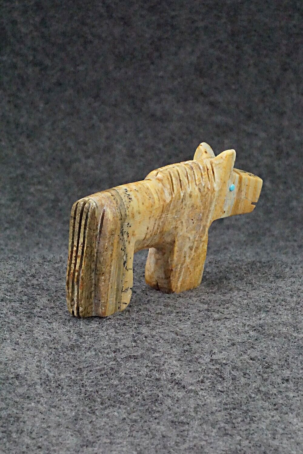 Horse Zuni Fetish Carving - Reynold Lunasee