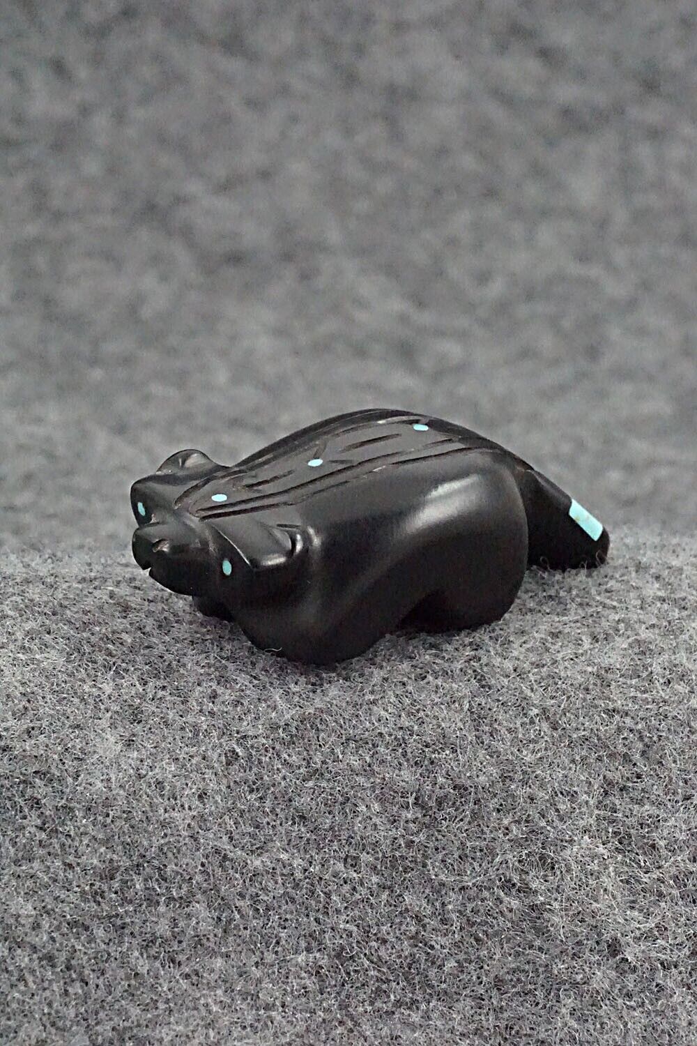 Badger Zuni Fetish Carving - Brandon Phillips