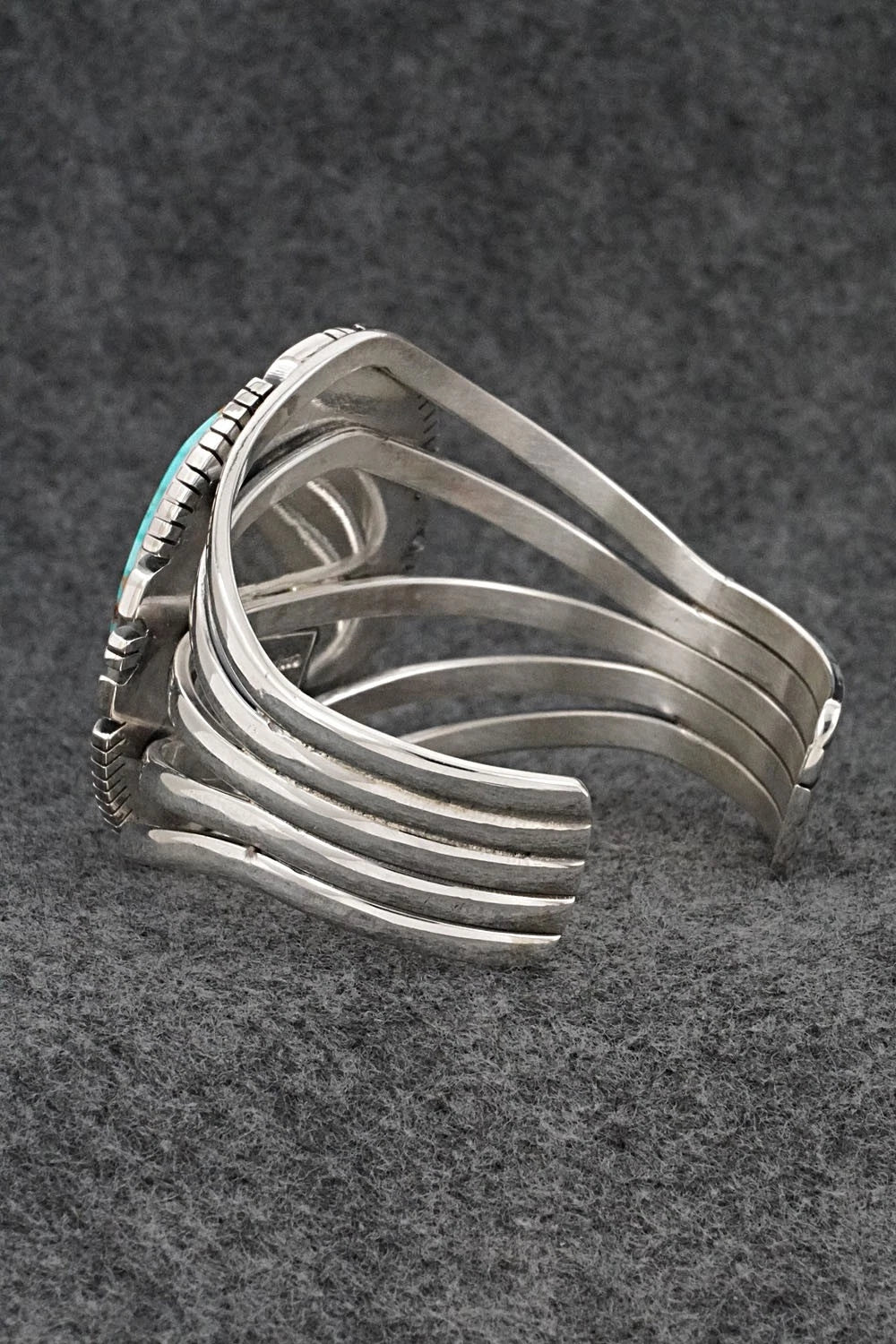 Turquoise & Sterling Silver Bracelet - Thomas Yazzie