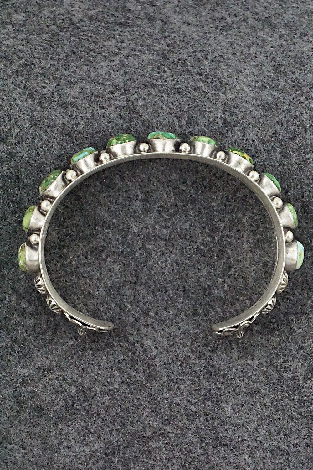 Turquoise & Sterling Silver Bracelet - Tom Lewis