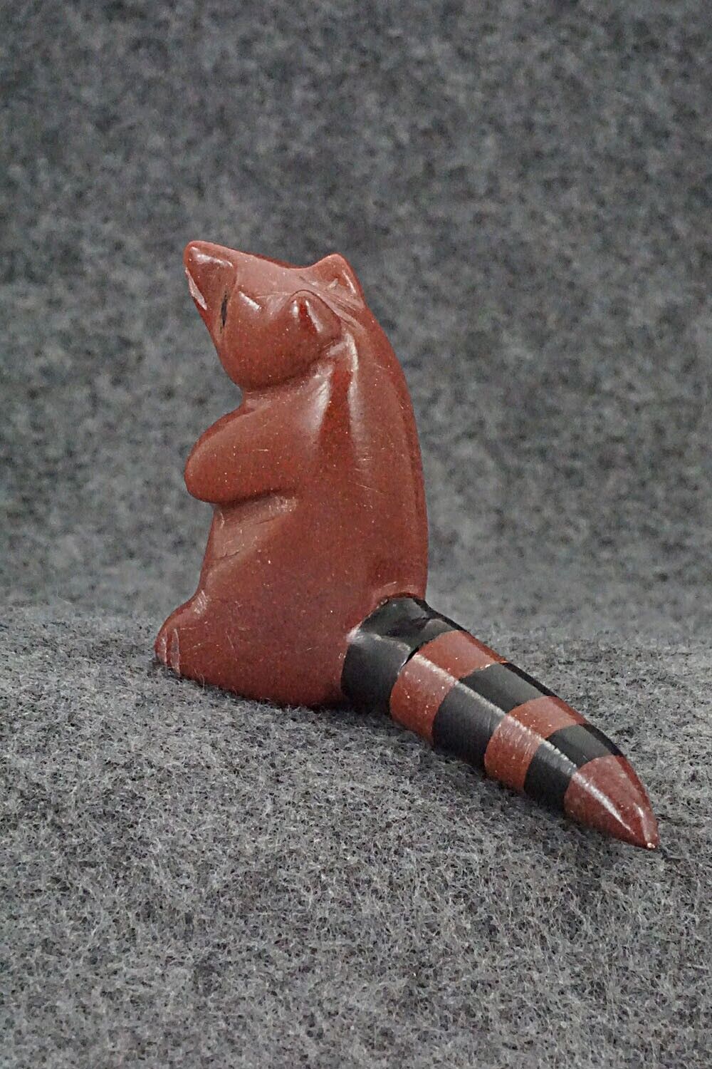 Racoon Zuni Fetish Carving - Justin Red Elk