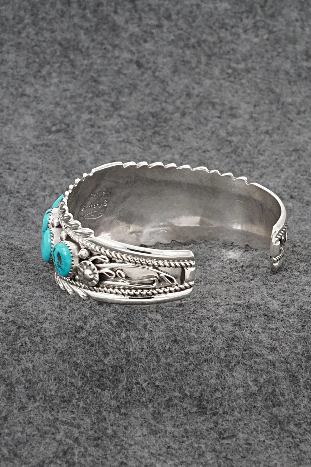 Turquoise & Sterling Silver Bracelet - Anthony Brown