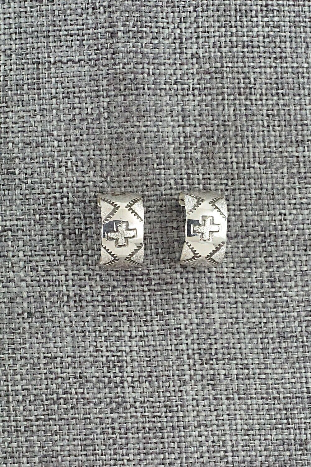 Sterling Silver Hoop Earrings - Nora Ashley
