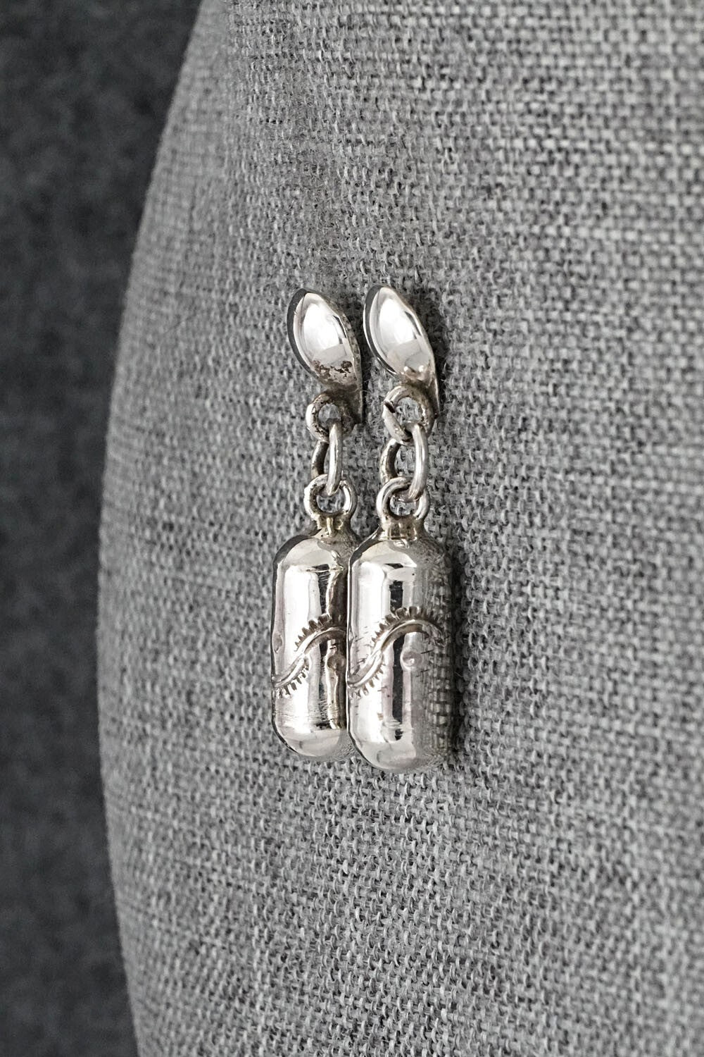 Sterling Silver Earrings - Kim Yazzie