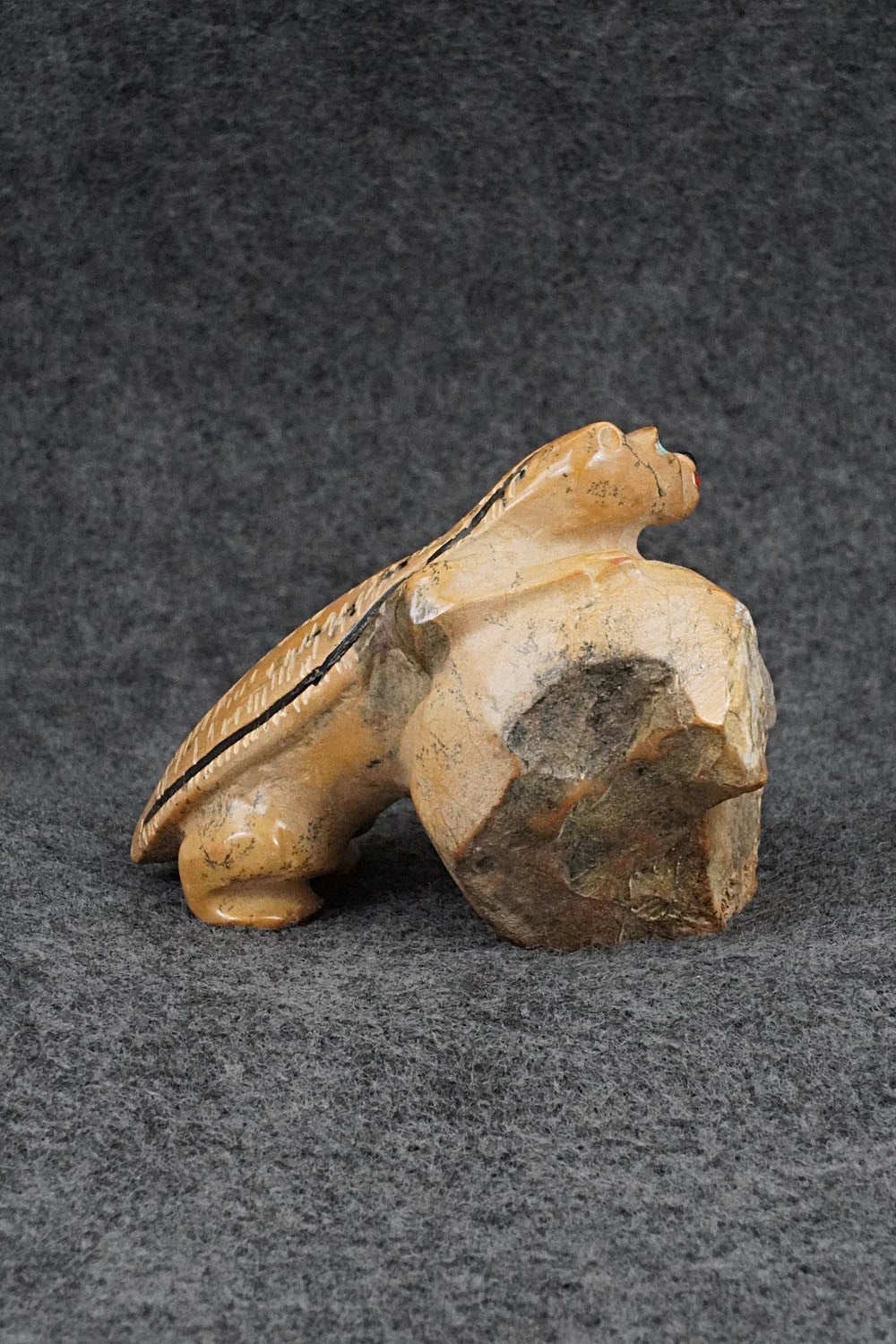 Badger Zuni Fetish Carving - Freddie Leekya