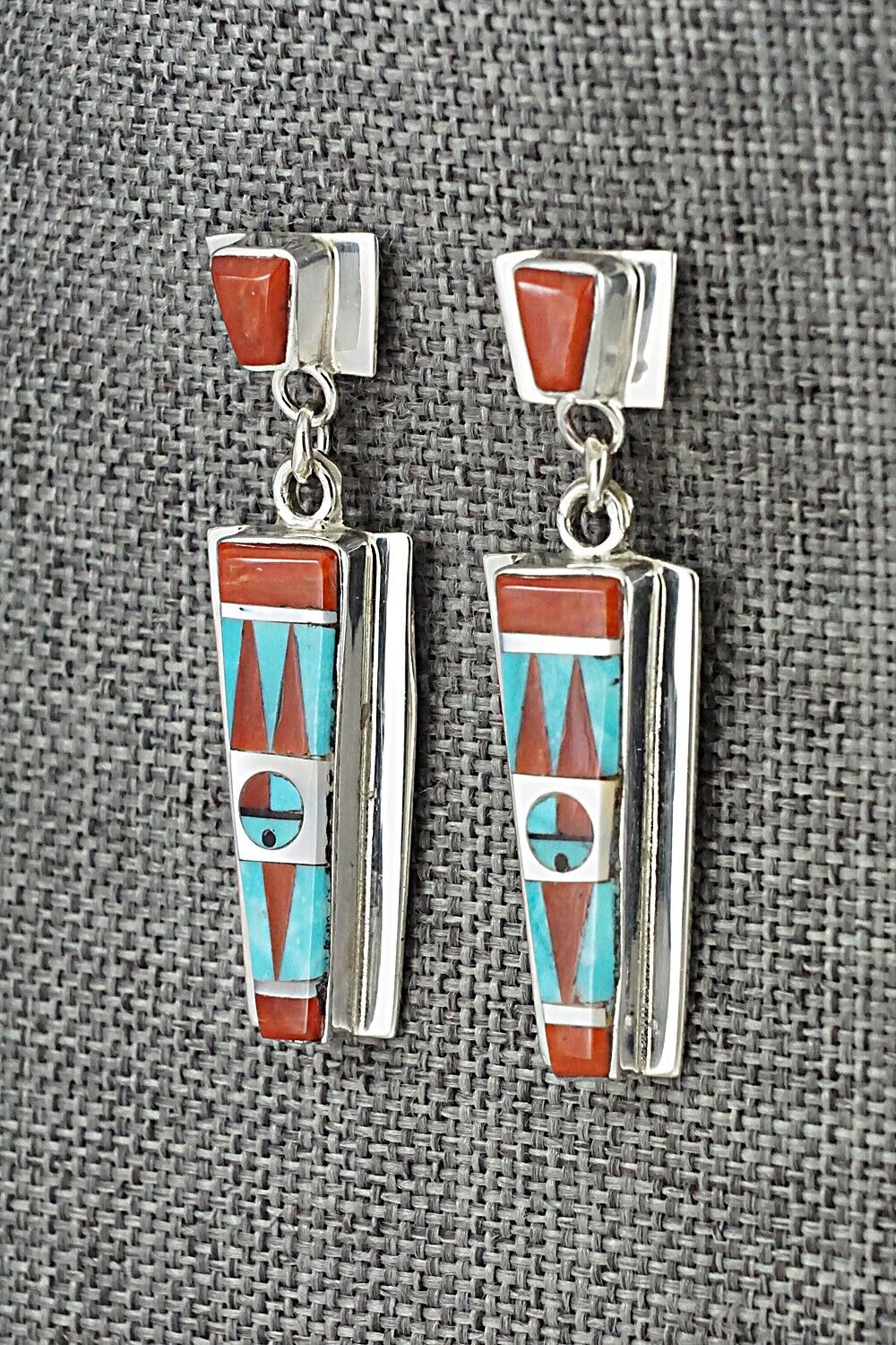 Multi-Stone & Sterling Silver Earrings - Patty Edaakie