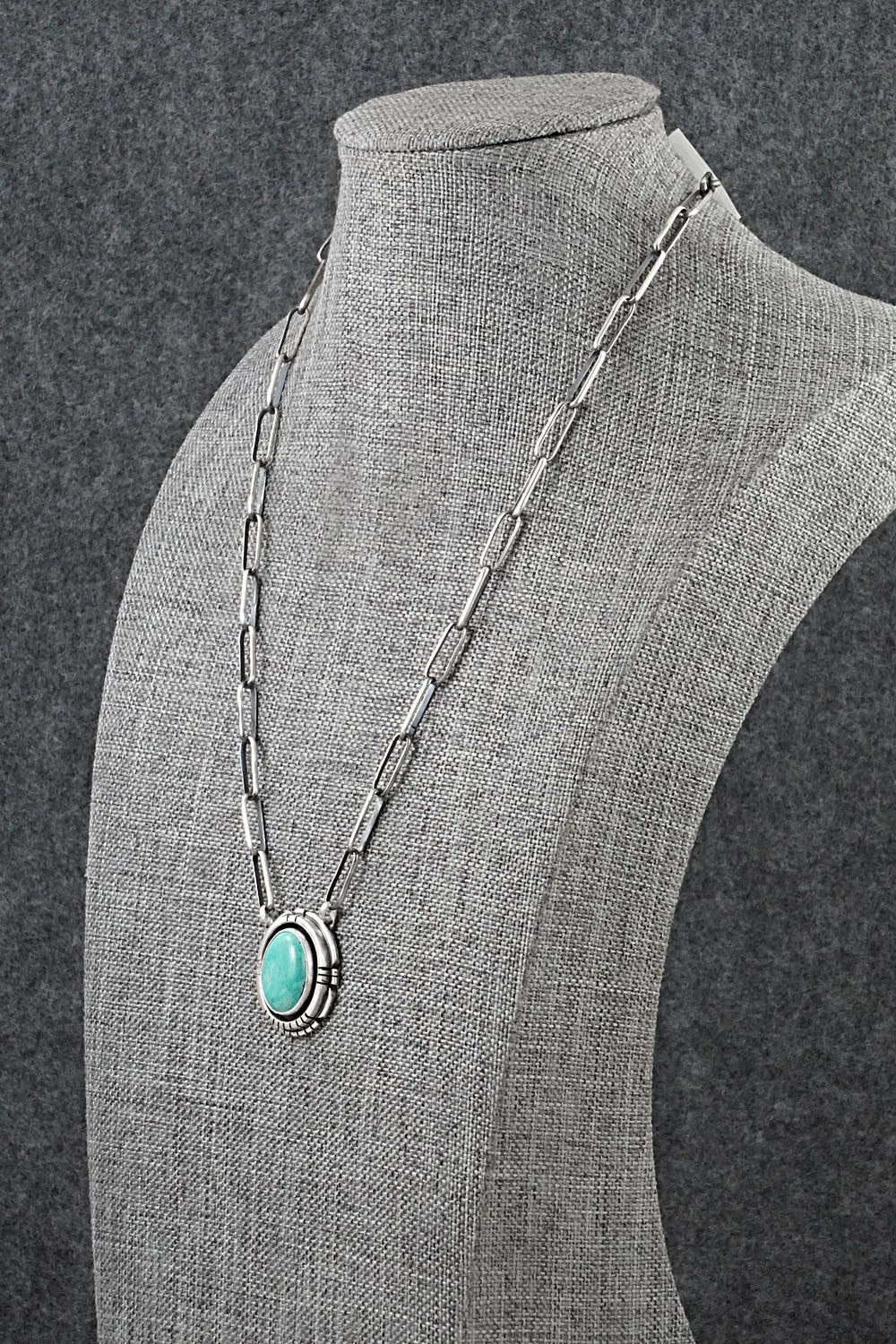 Turquoise & Sterling Silver Necklace - Daniel Benally