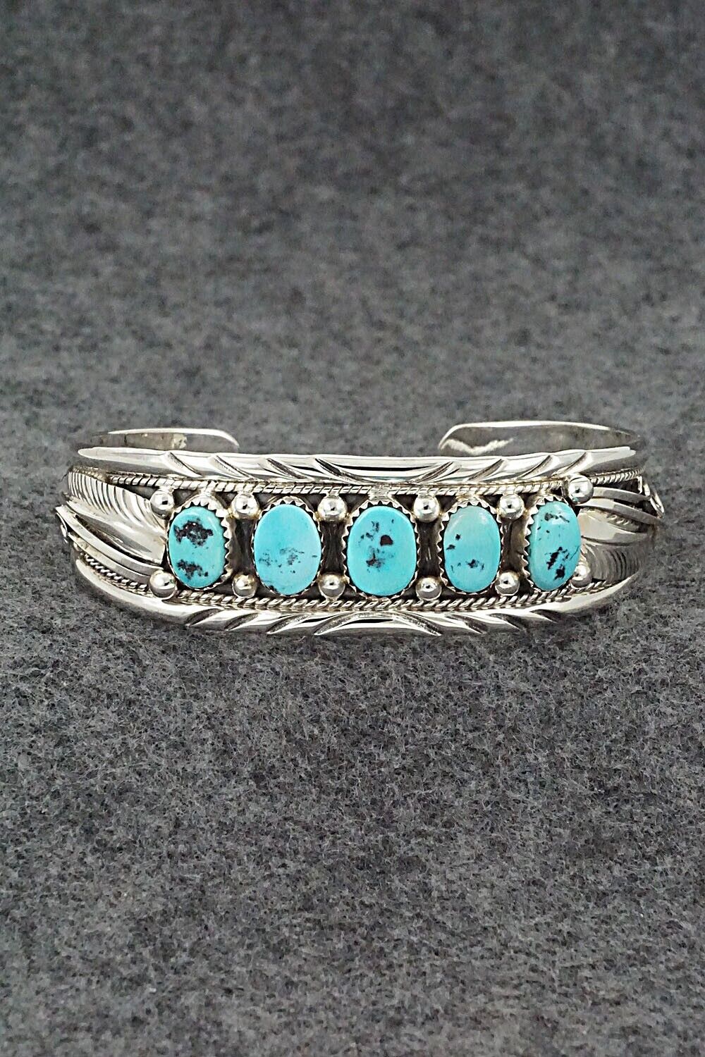 Turquoise & Sterling Silver Bracelet - Davey Morgan