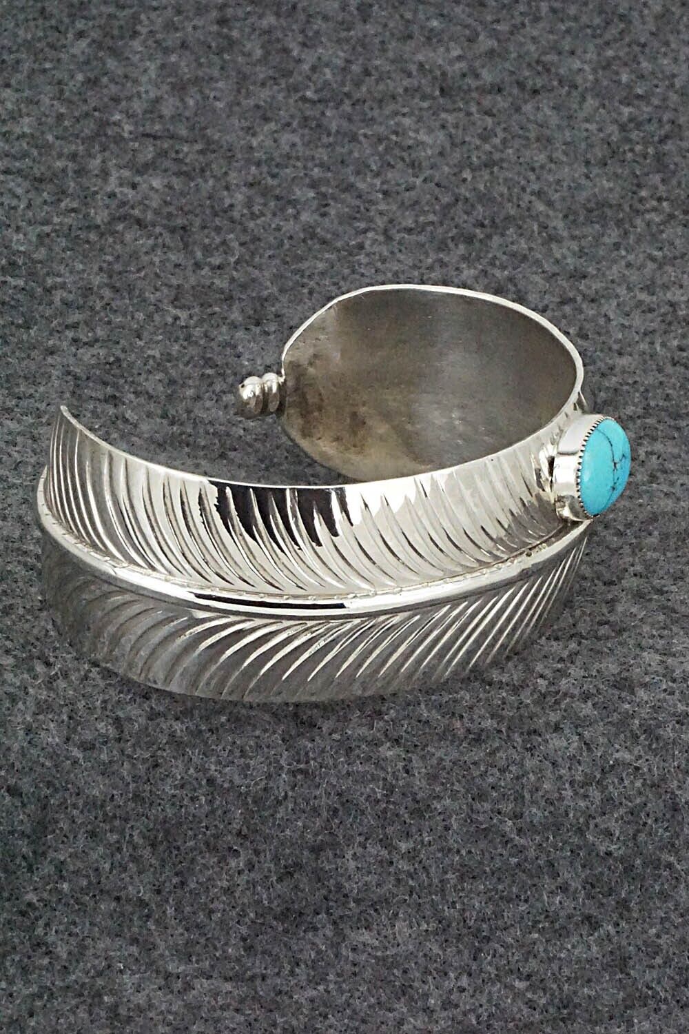 Turquoise and Sterling Silver Bracelet - Aaron Davis