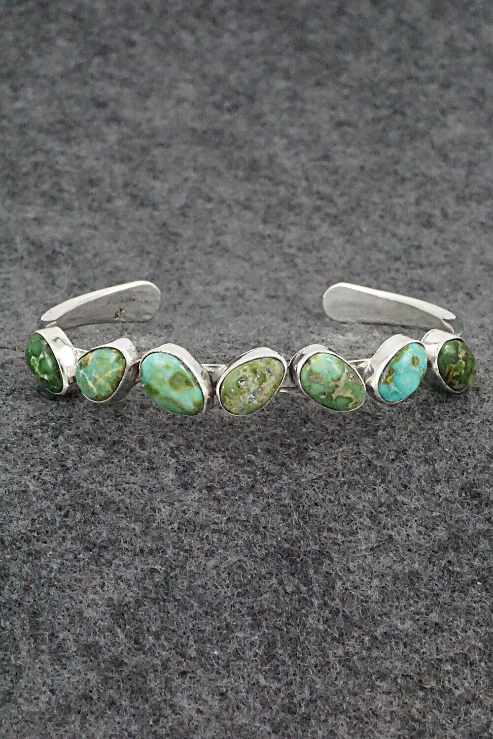 Turquoise & Sterling Silver Bracelet - Samuel Yellowhair