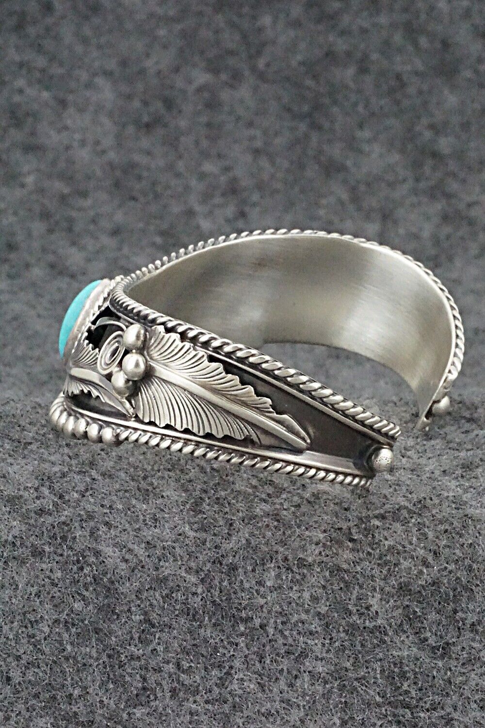 Turquoise & Sterling Silver Bracelet - Tom Lewis