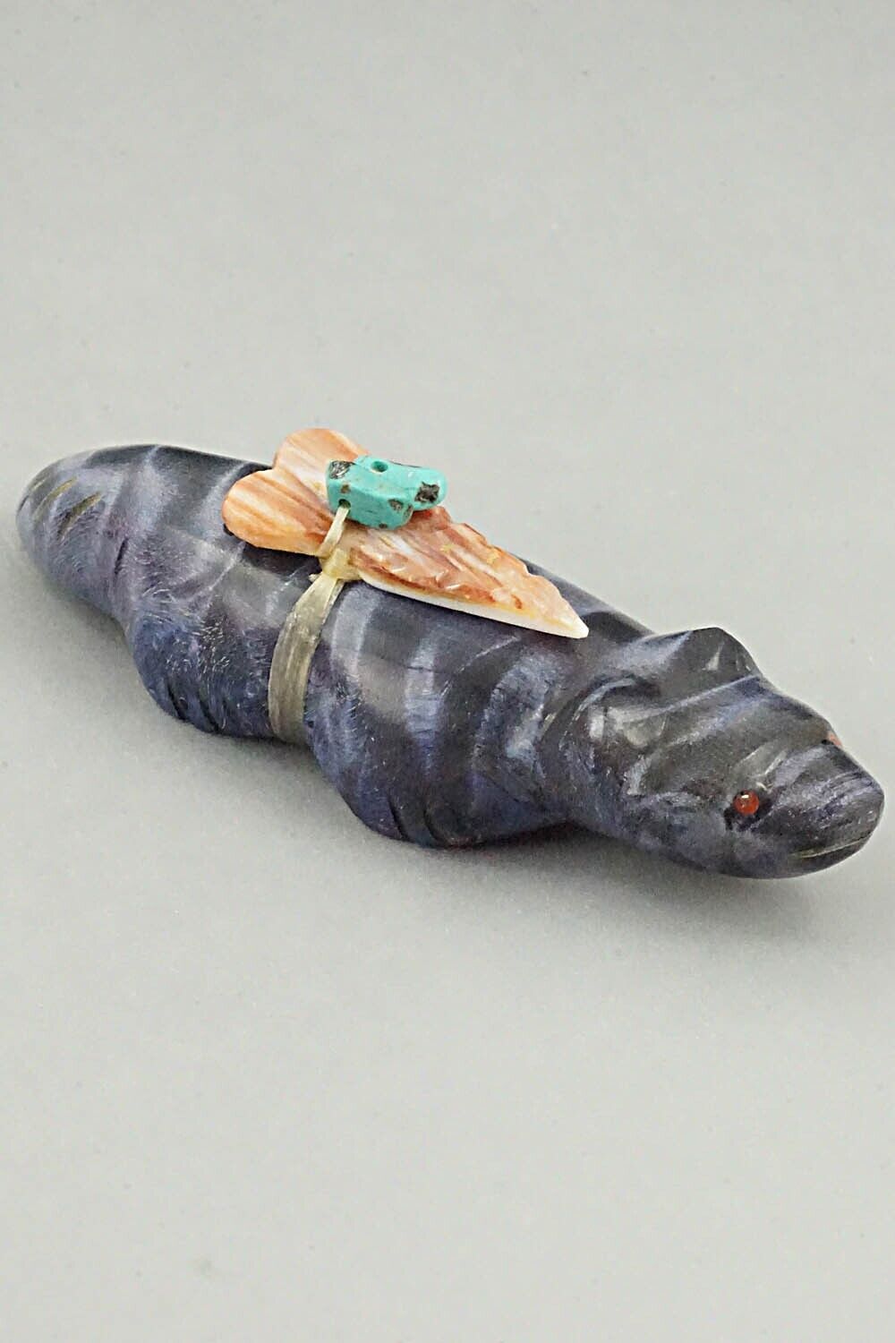 Bagder Zuni Fetish Carving - Daphne Quam